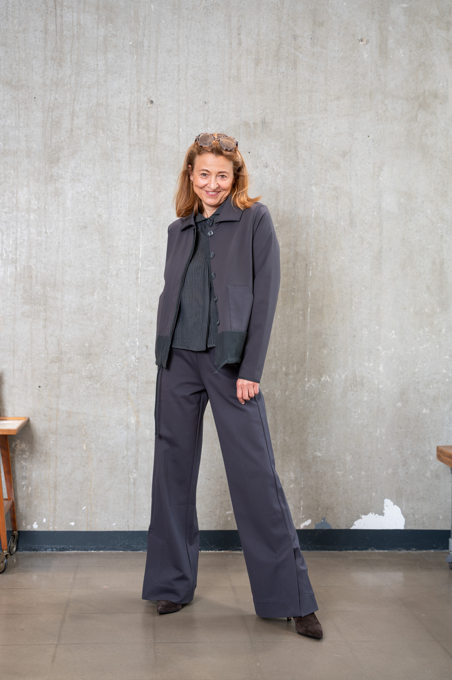 ANIA SCHIERHOLT Jacke 3354/69 anthra2