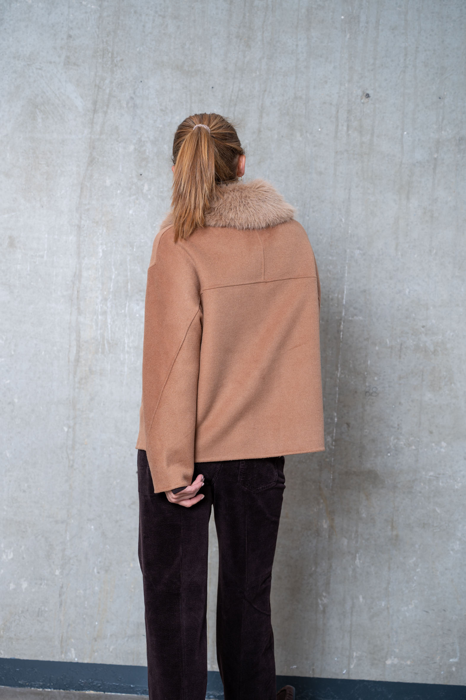 PRIDE TO BE Jacke DARIA cognac