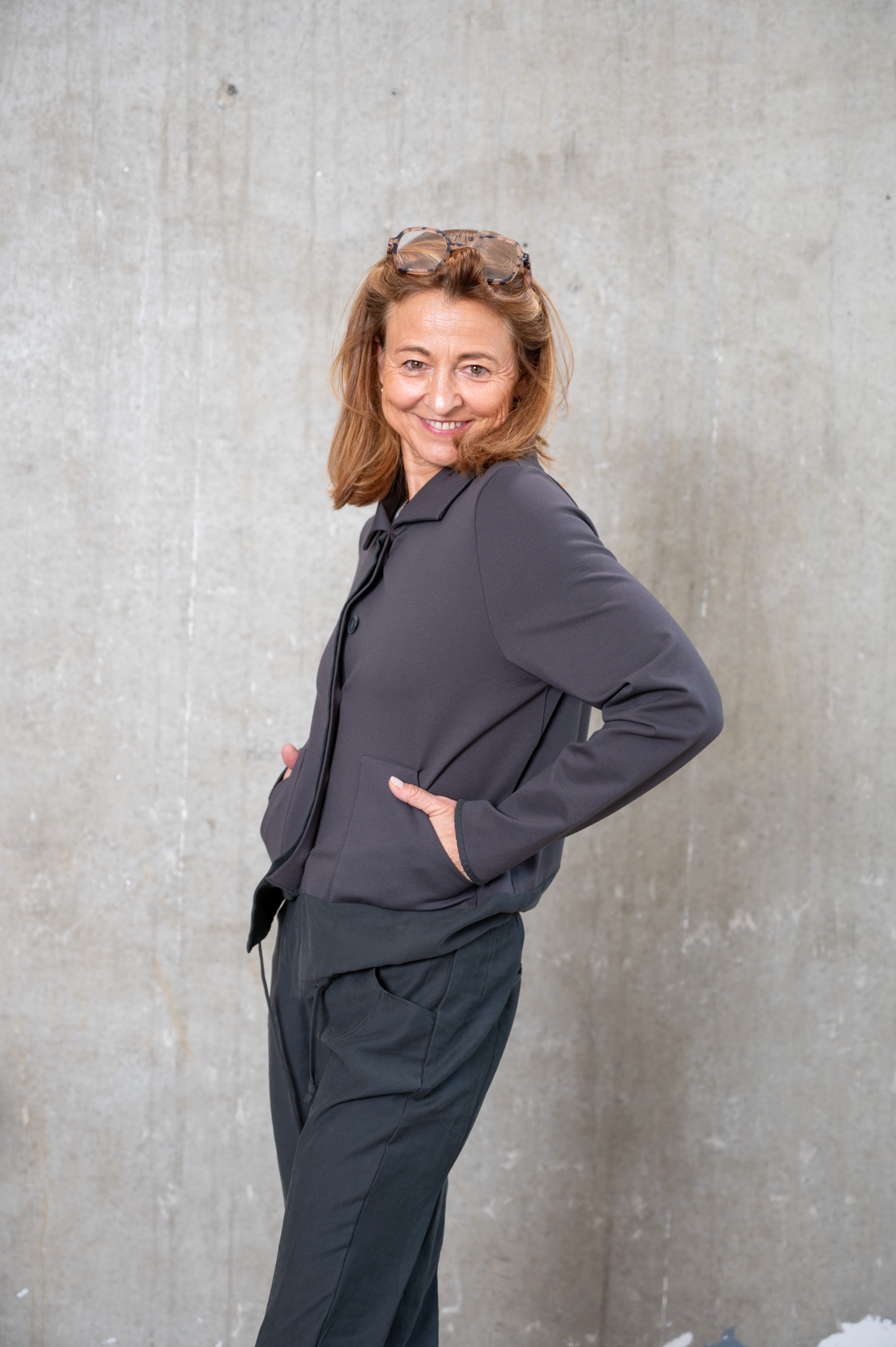 ANIA SCHIERHOLT Jacke 3352/66 anthra