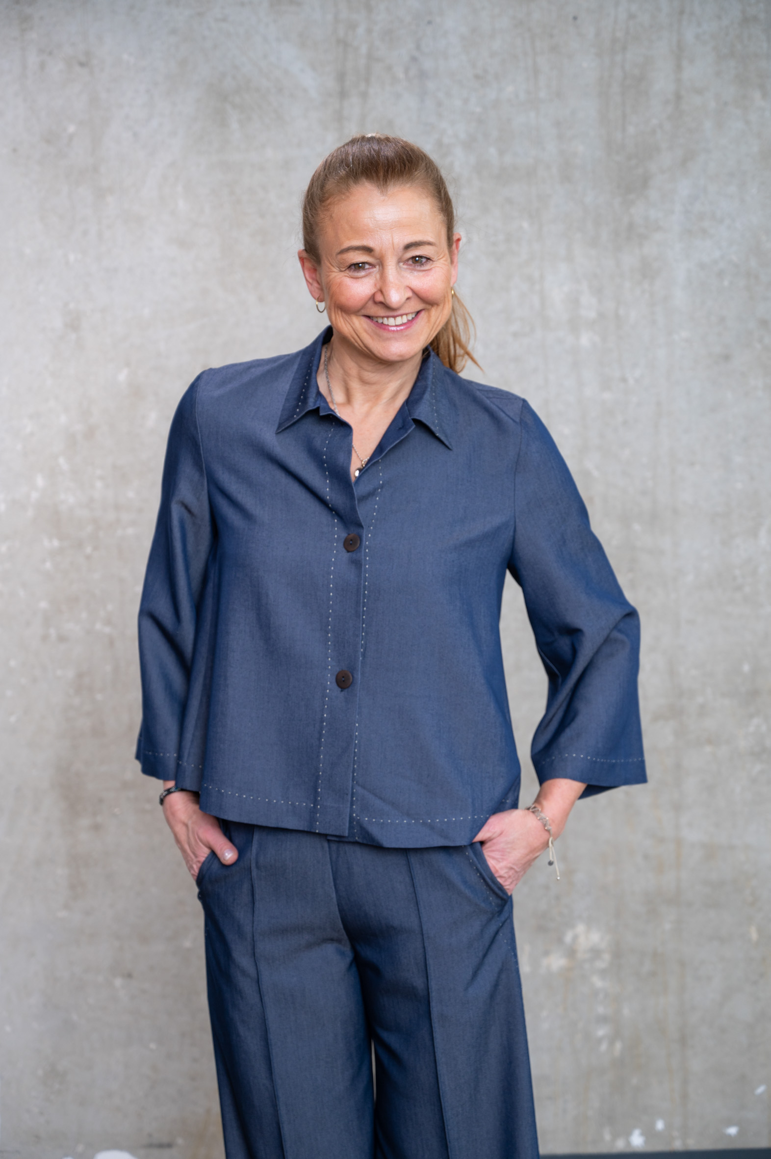 SASSENBACH_Style Bluse JINDRA tenceldenim