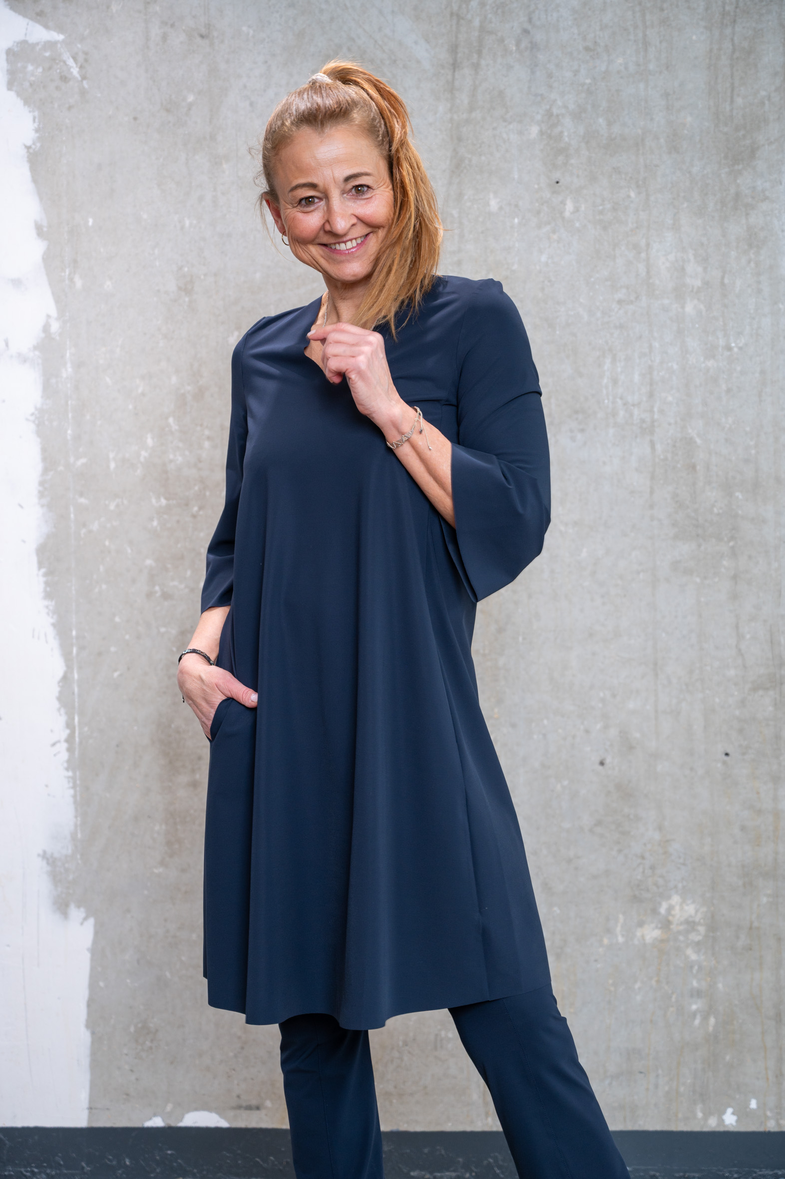 SASSENBACH_Style Kleid MAGNOLIA 342 nightblue