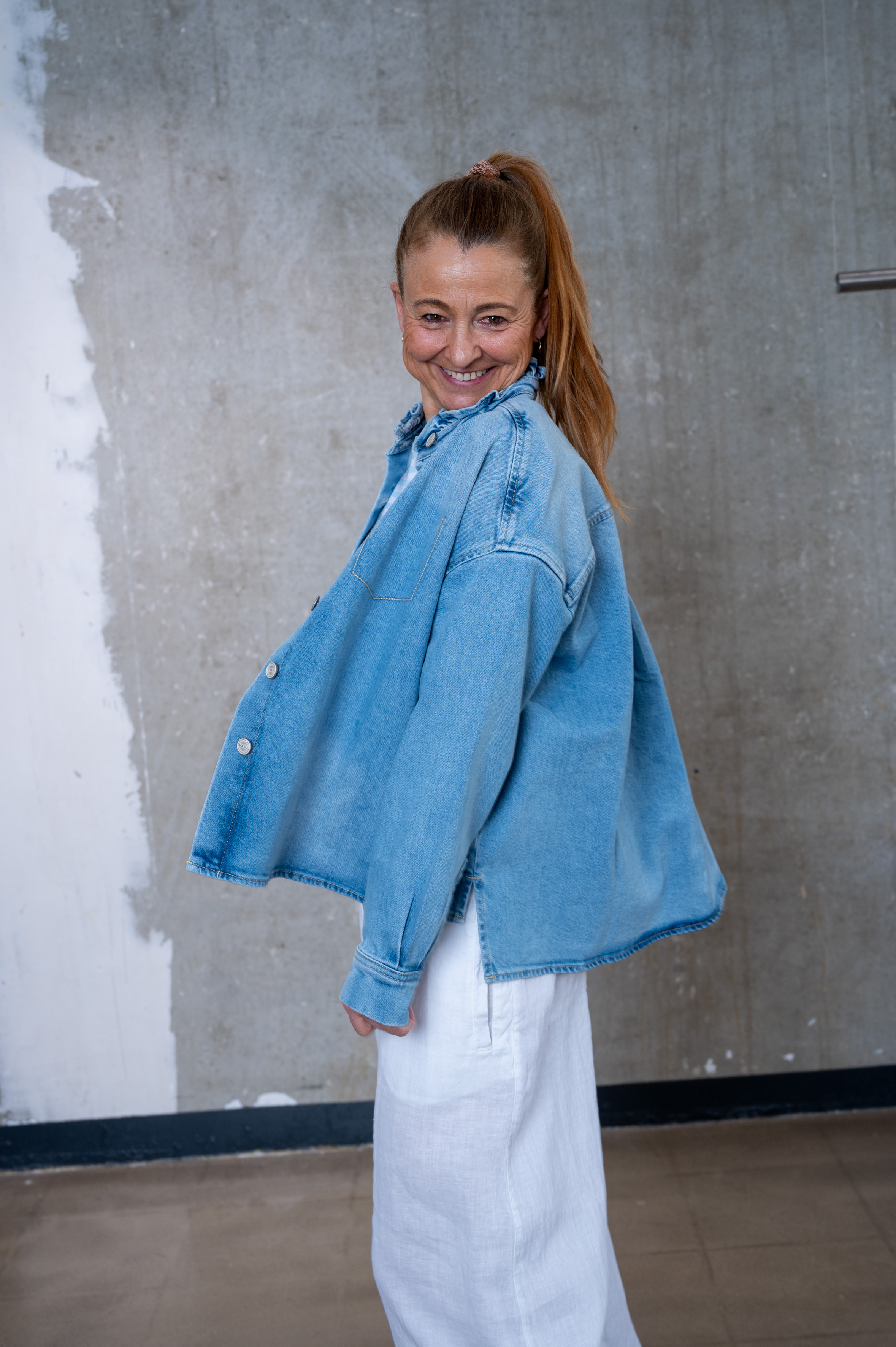 NARLI Jeanshemd blue