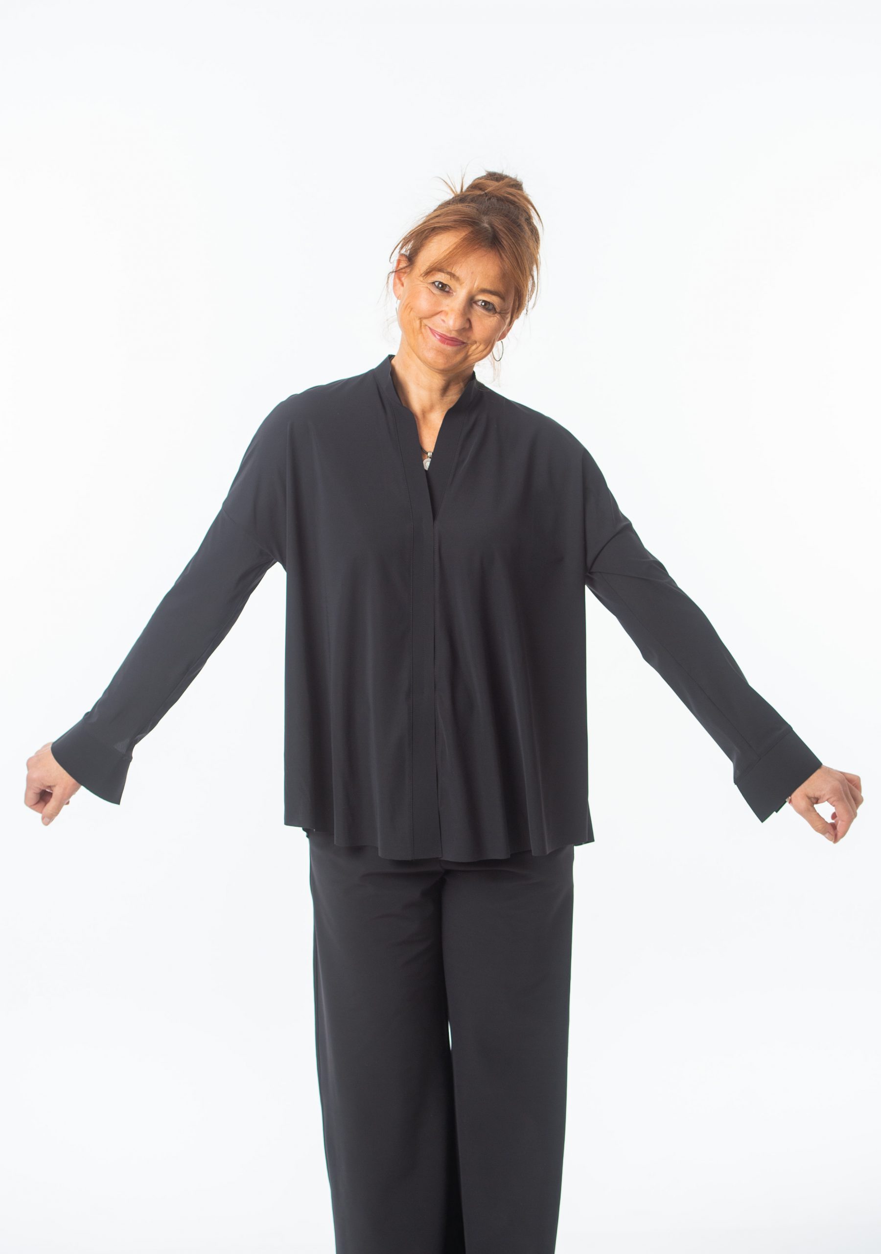 SASSENBACH_STYLE Bluse LIA schwarz