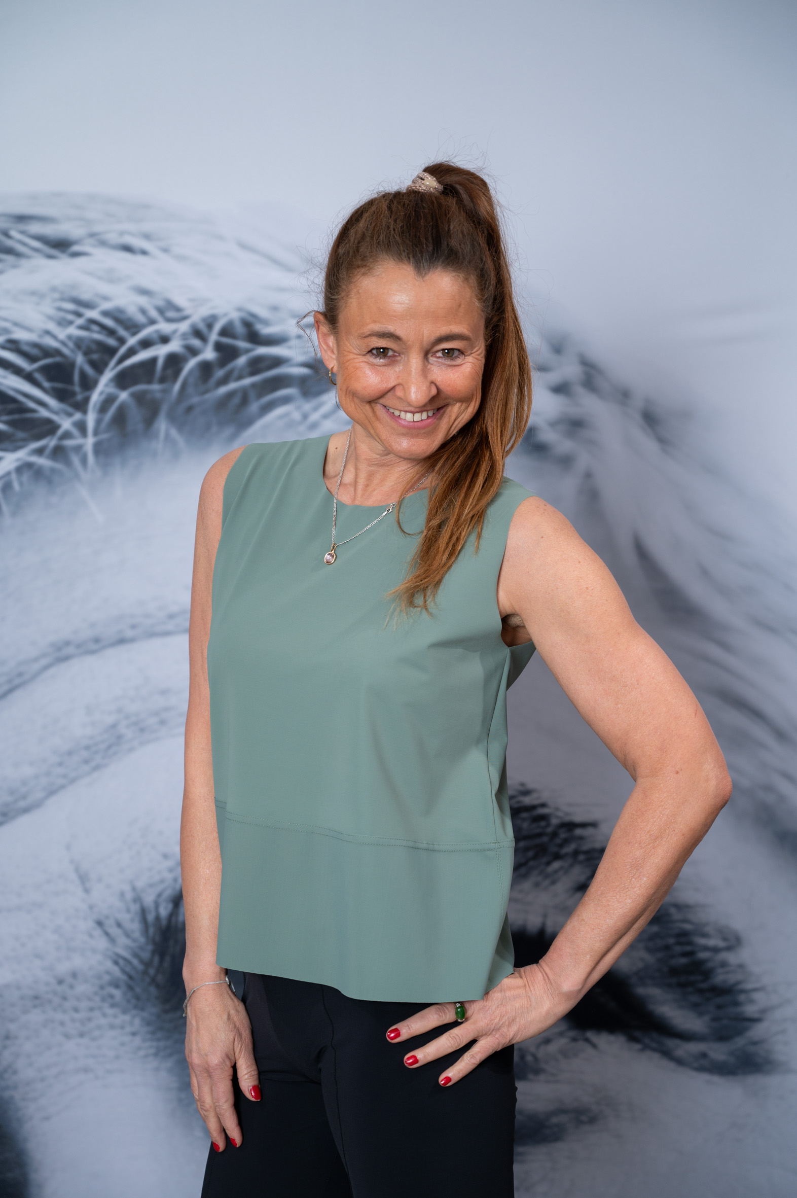 SASSENBACH Style Top Katla salbei & weiss SASSENBACH Style Top Katla salbei & weiss