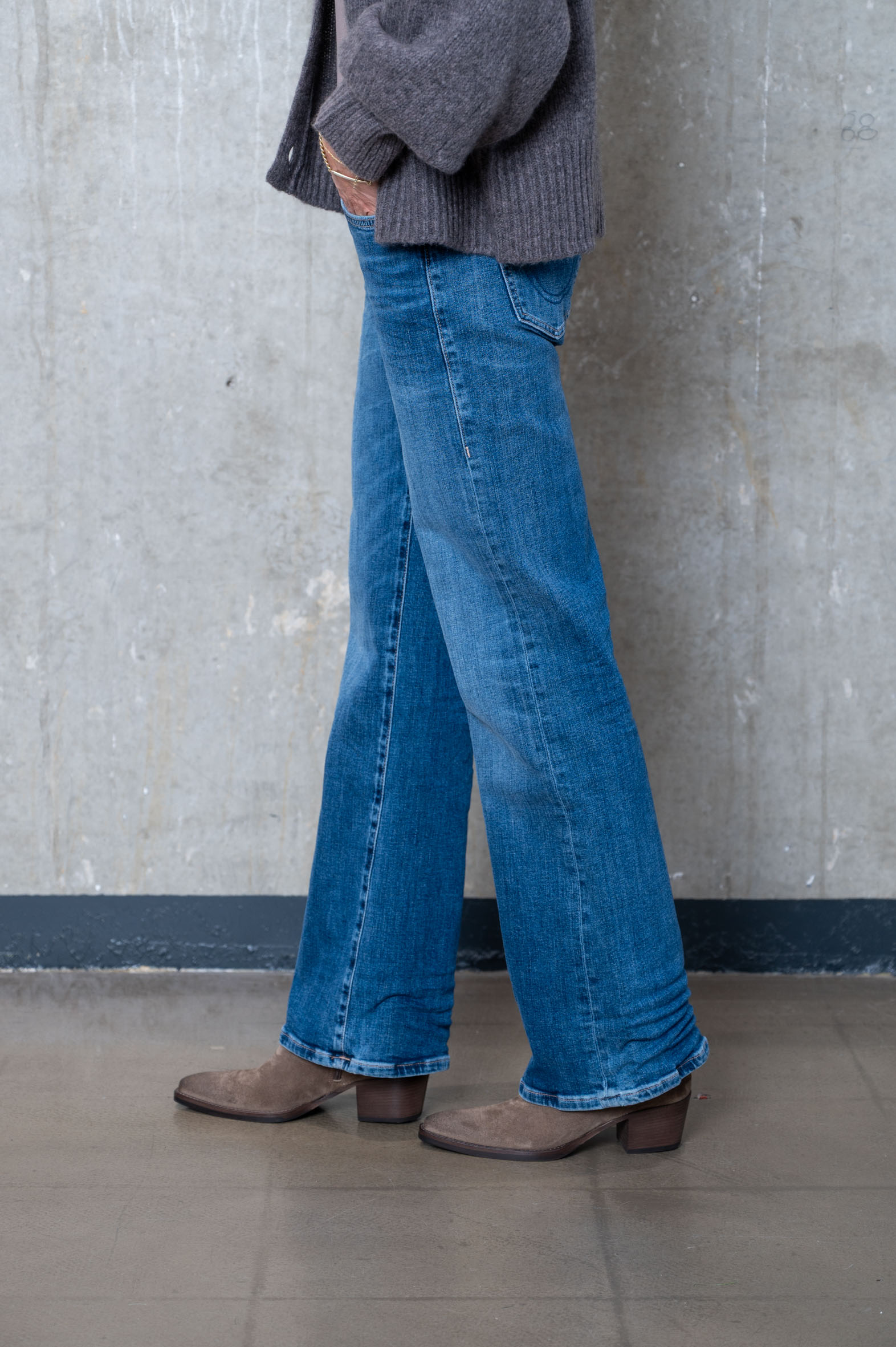 TRUE RELIGION Jeans SOPHIE Bootcut blau