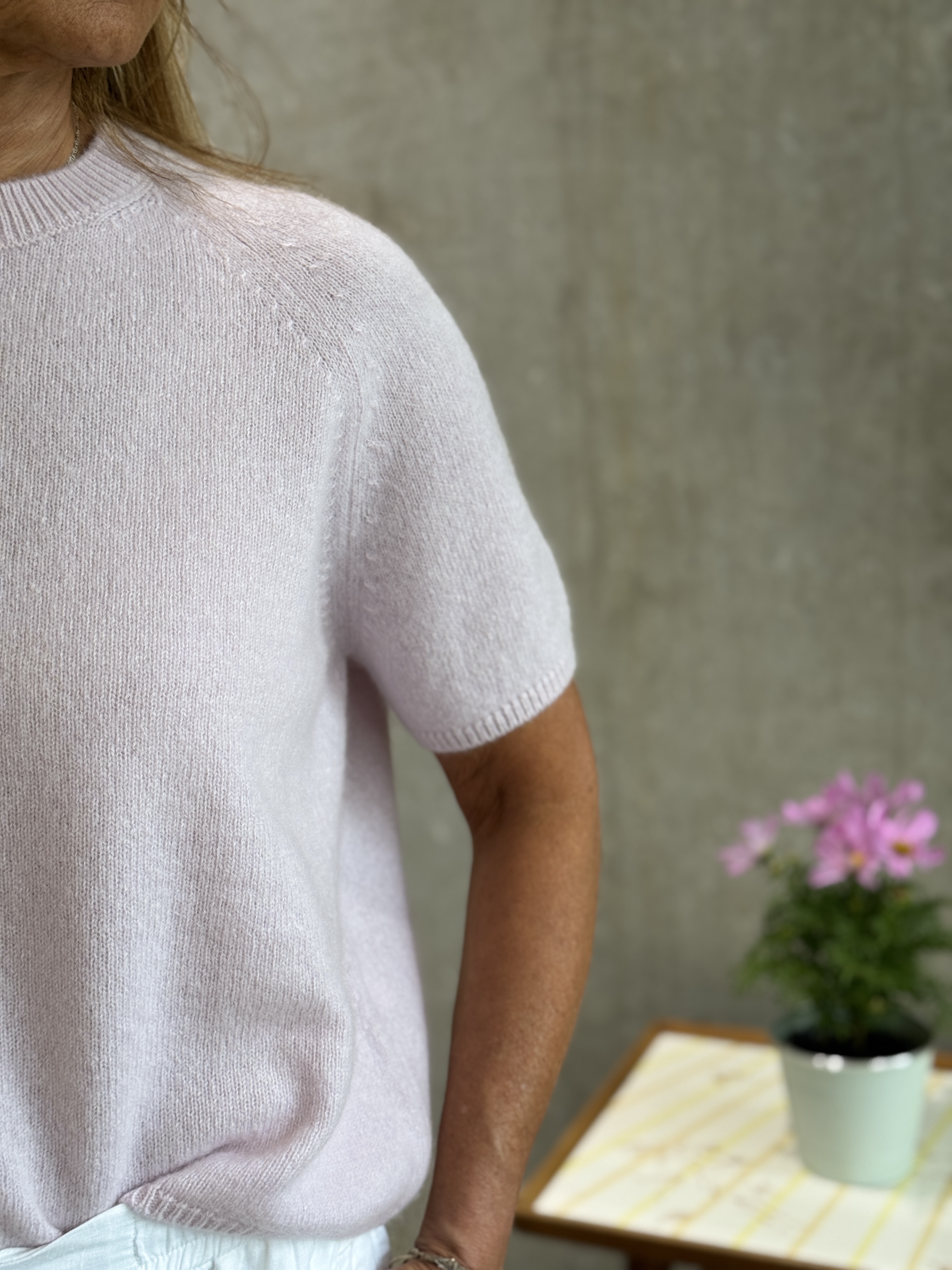 NARLI Kurzarm Pullover hin 3 Farben