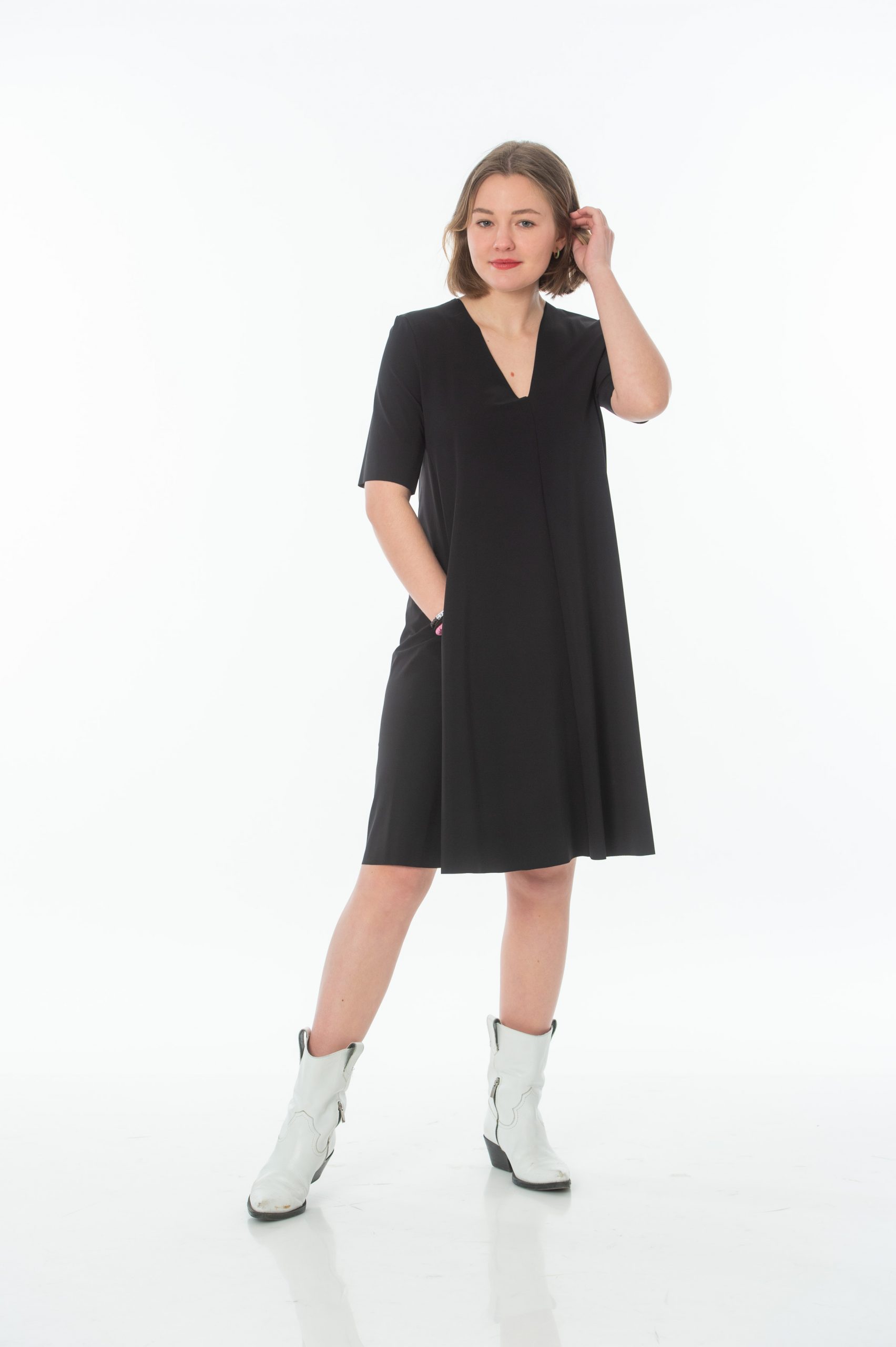 SASSENBACH_STYLE Kleid VAL schwarz