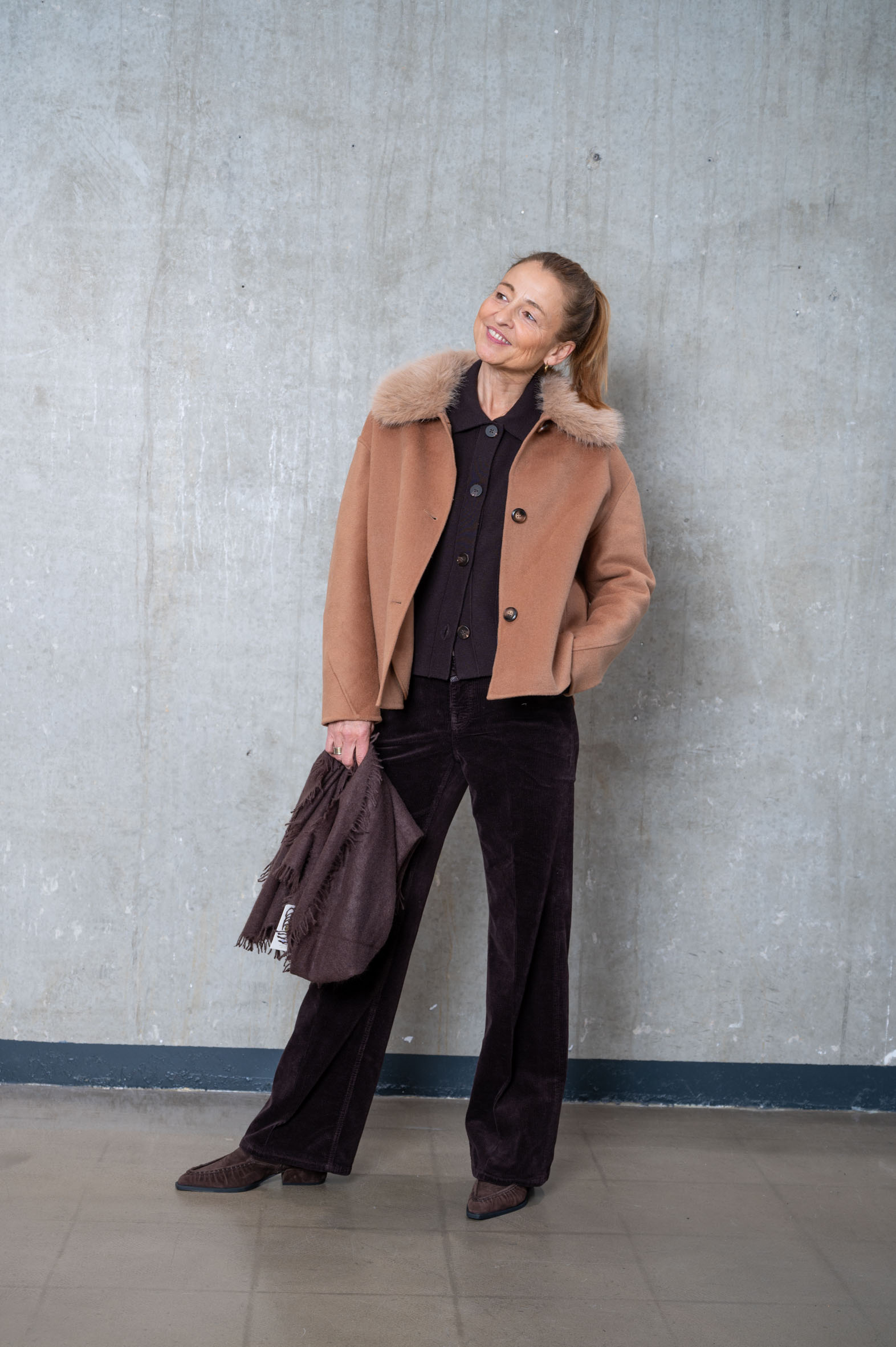PRIDE TO BE Jacke DARIA cognac