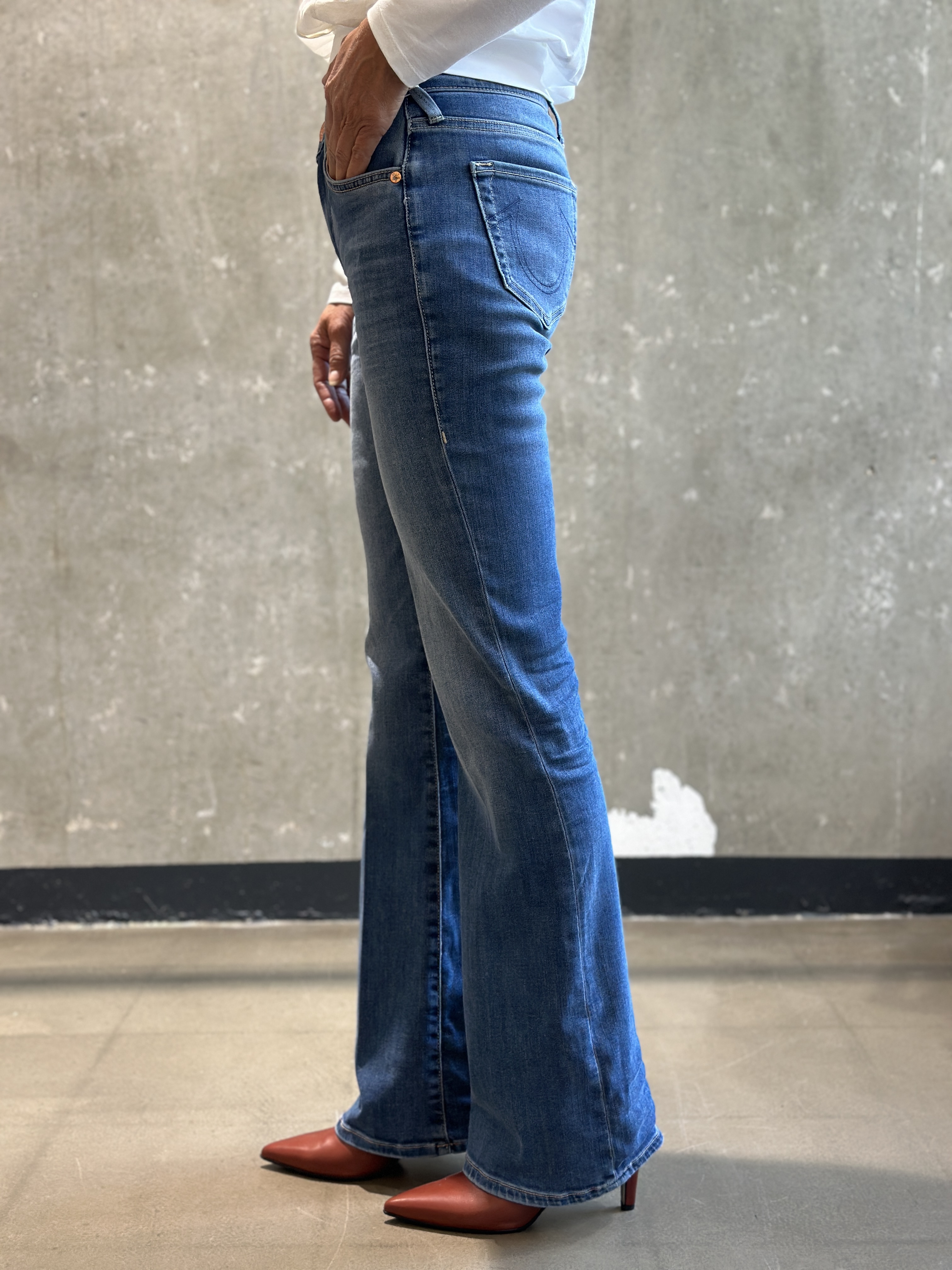 TRUE RELIGION BECCA BOOTCUT blau