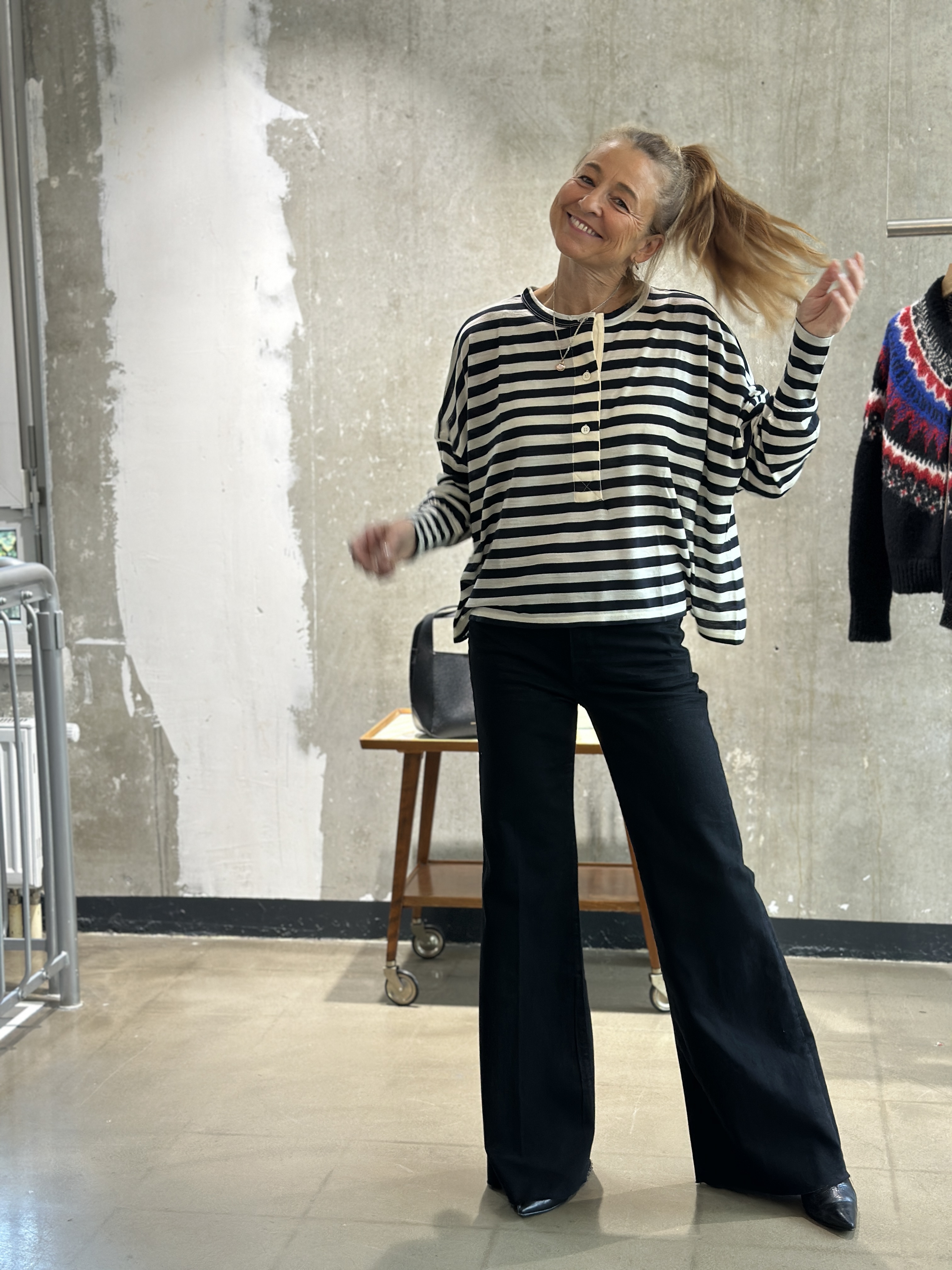 TRUE RELIGION MIJA FLARED schwarz