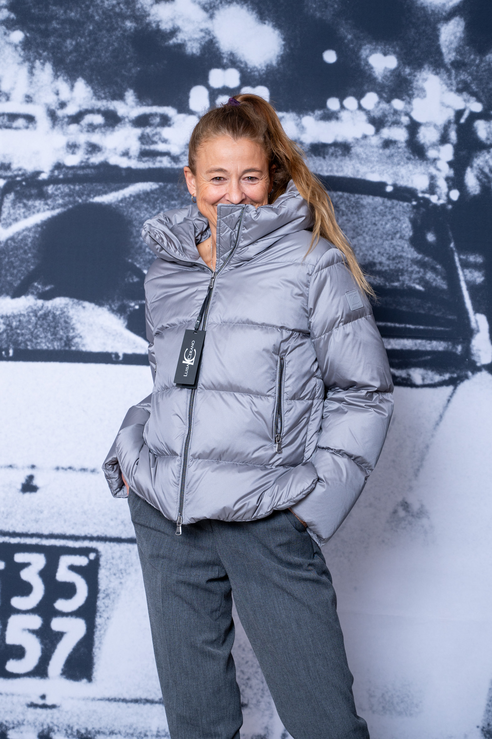 LUISA CERANO Outdoor Daunenjacke grey