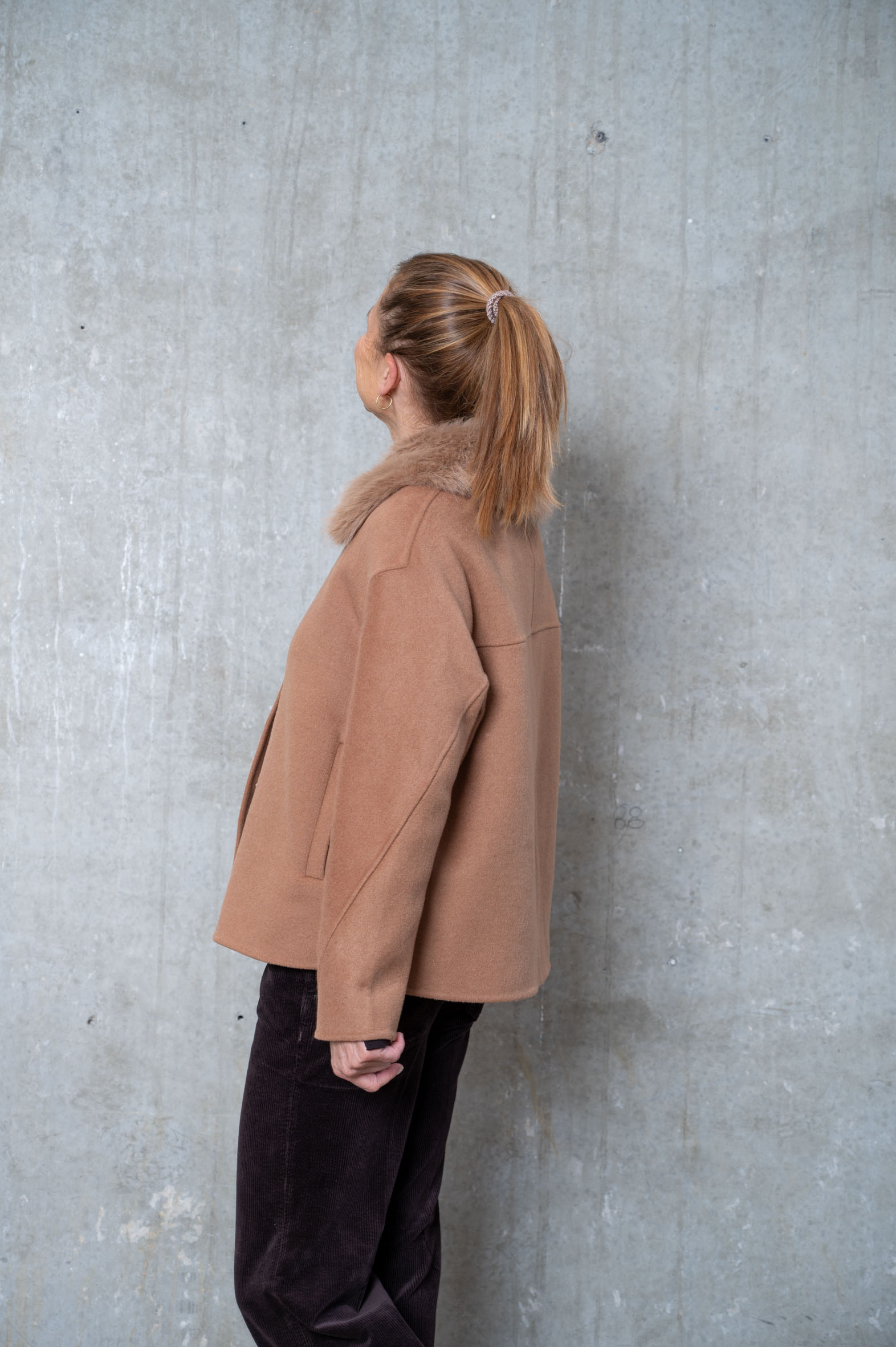 PRIDE TO BE Jacke DARIA cognac