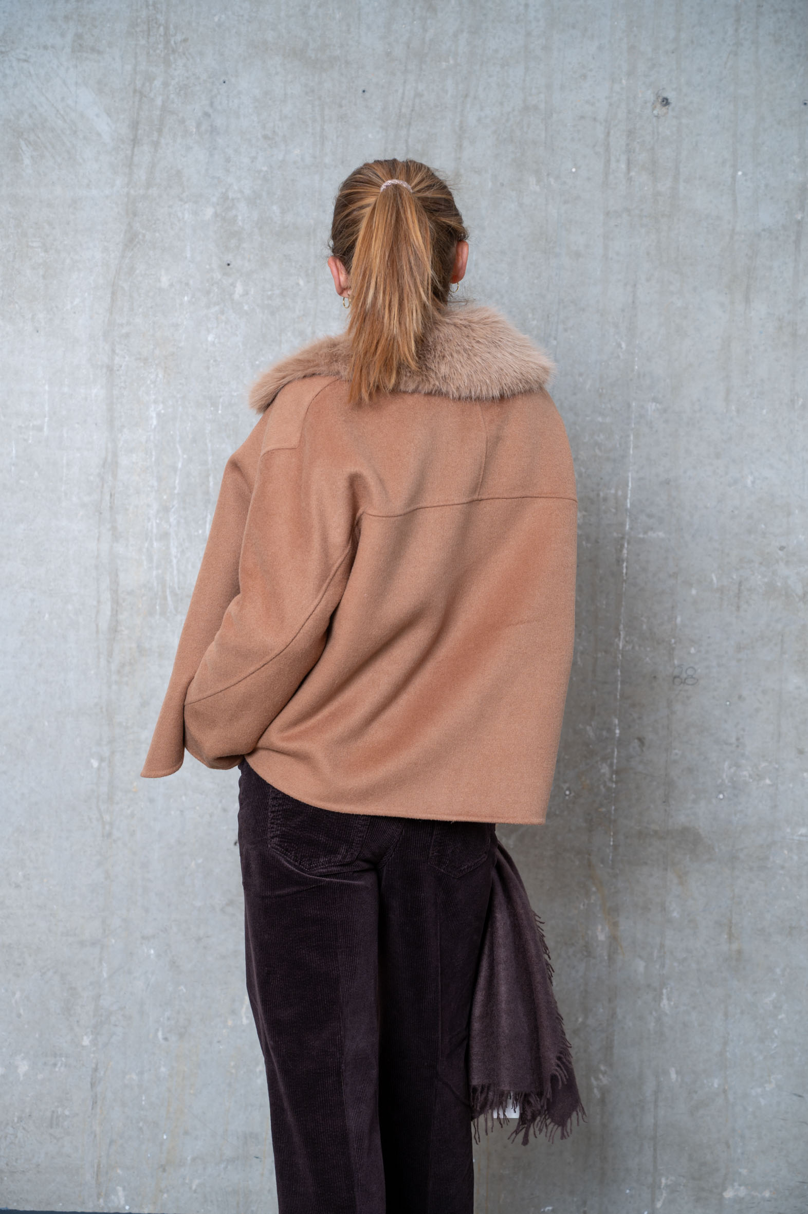 PRIDE TO BE Jacke DARIA cognac