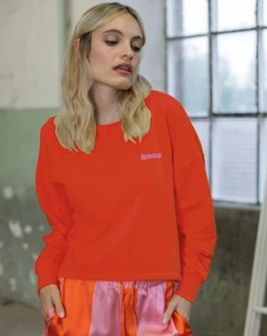 FLOER Sweatshirt GRENADINE FLOER Sweatshirt GRENADINE