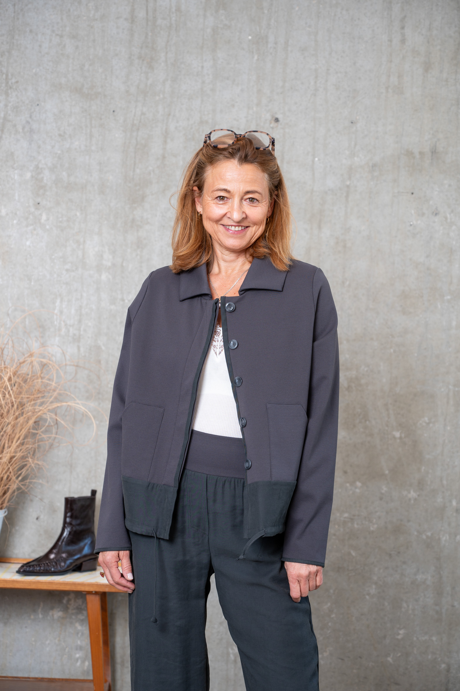 ANIA SCHIERHOLT Jacke 3352/66 anthra