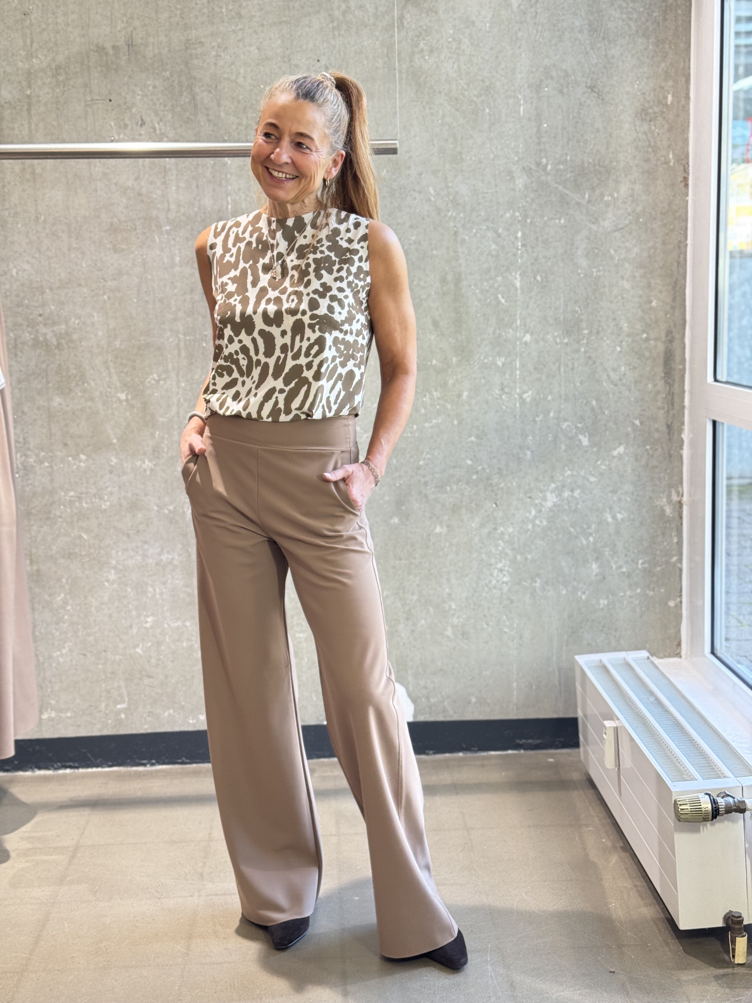 Sassenbach Hose Margot Cappuccino 