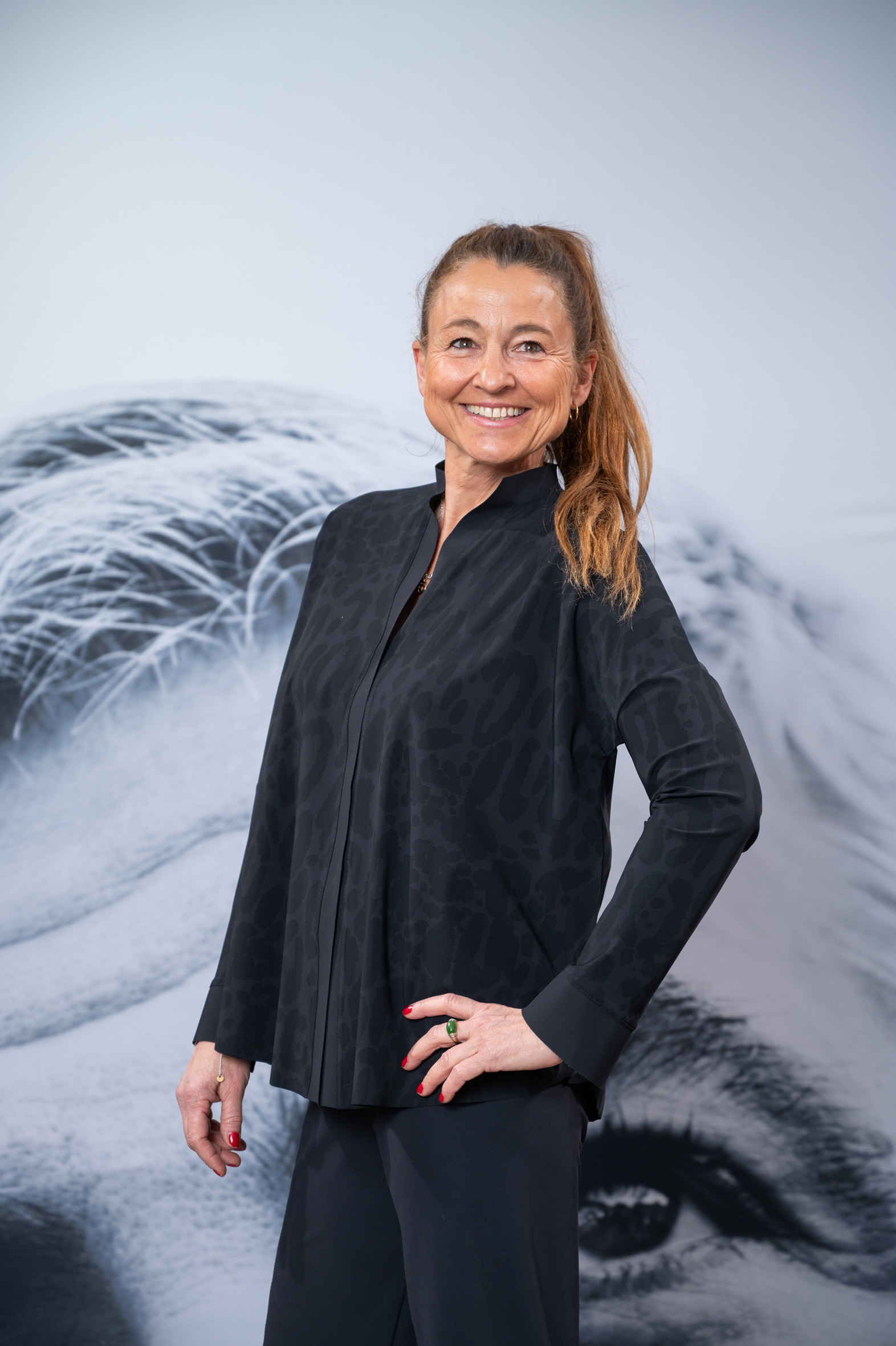 SASSENBACH_Style Bluse LIA leo schwarz
