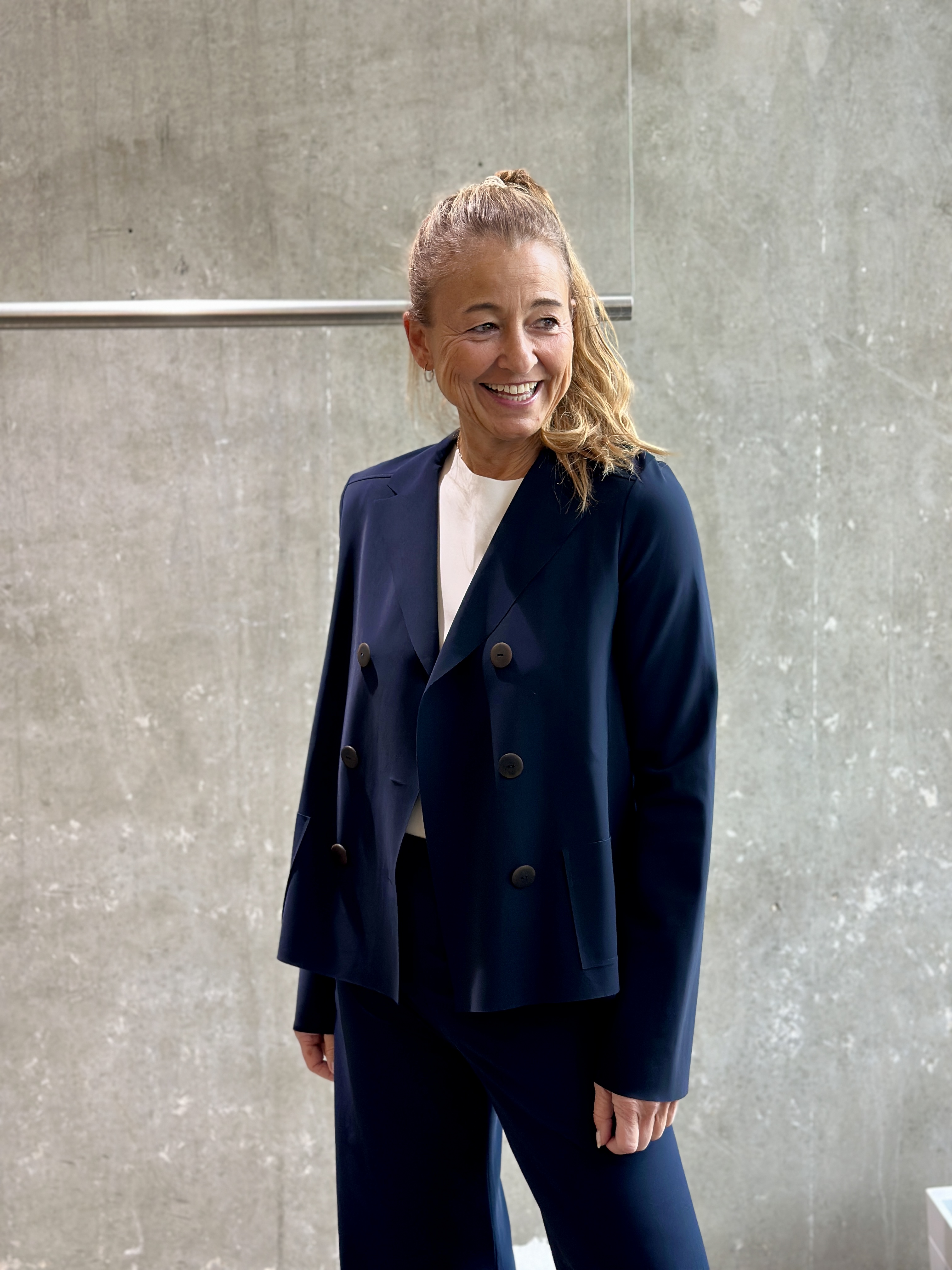 SASSENBACH_STYLE Jacke KAJA schoko, schwarz & blau 342 SASSENBACH_STYLE Jacke KAJA schoko, schwarz & blau 342
