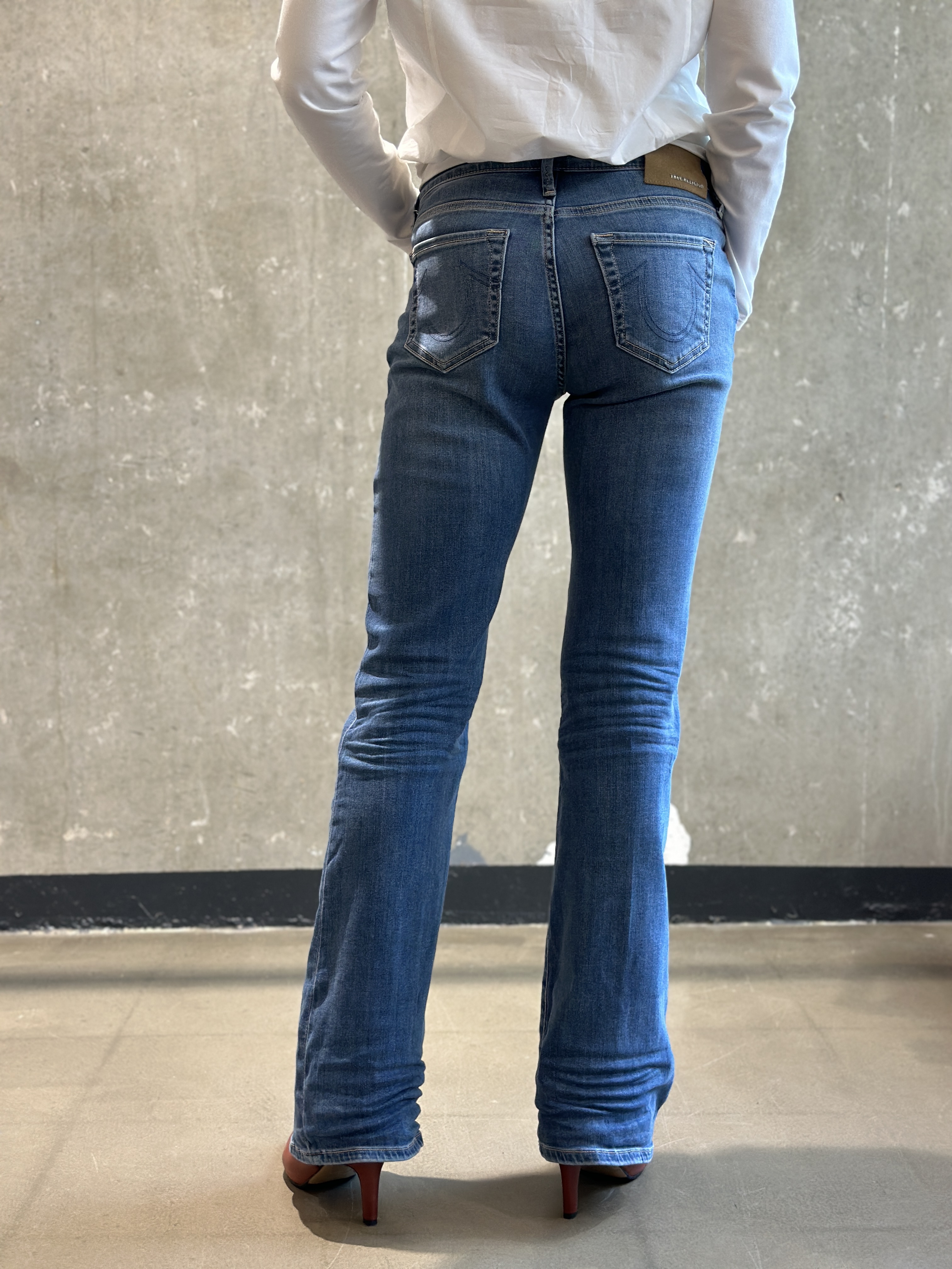 TRUE RELIGION BECCA BOOTCUT blau