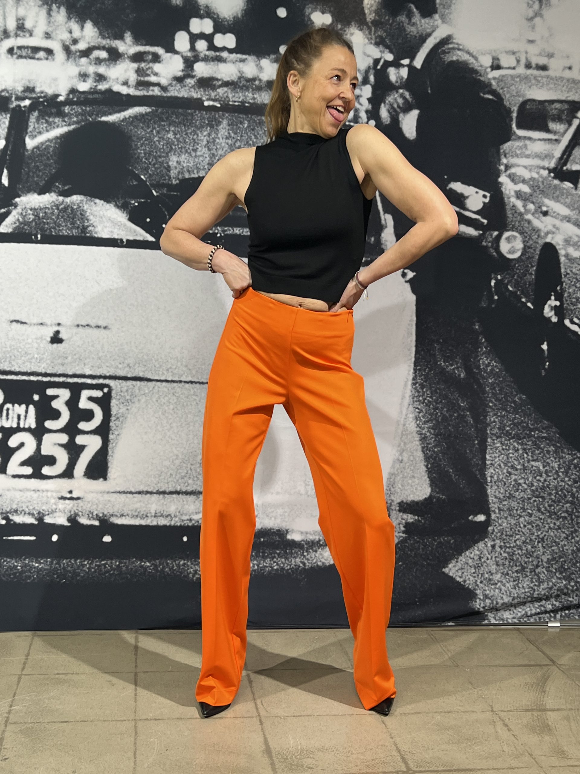 LIVIANA CONTI Hose orange