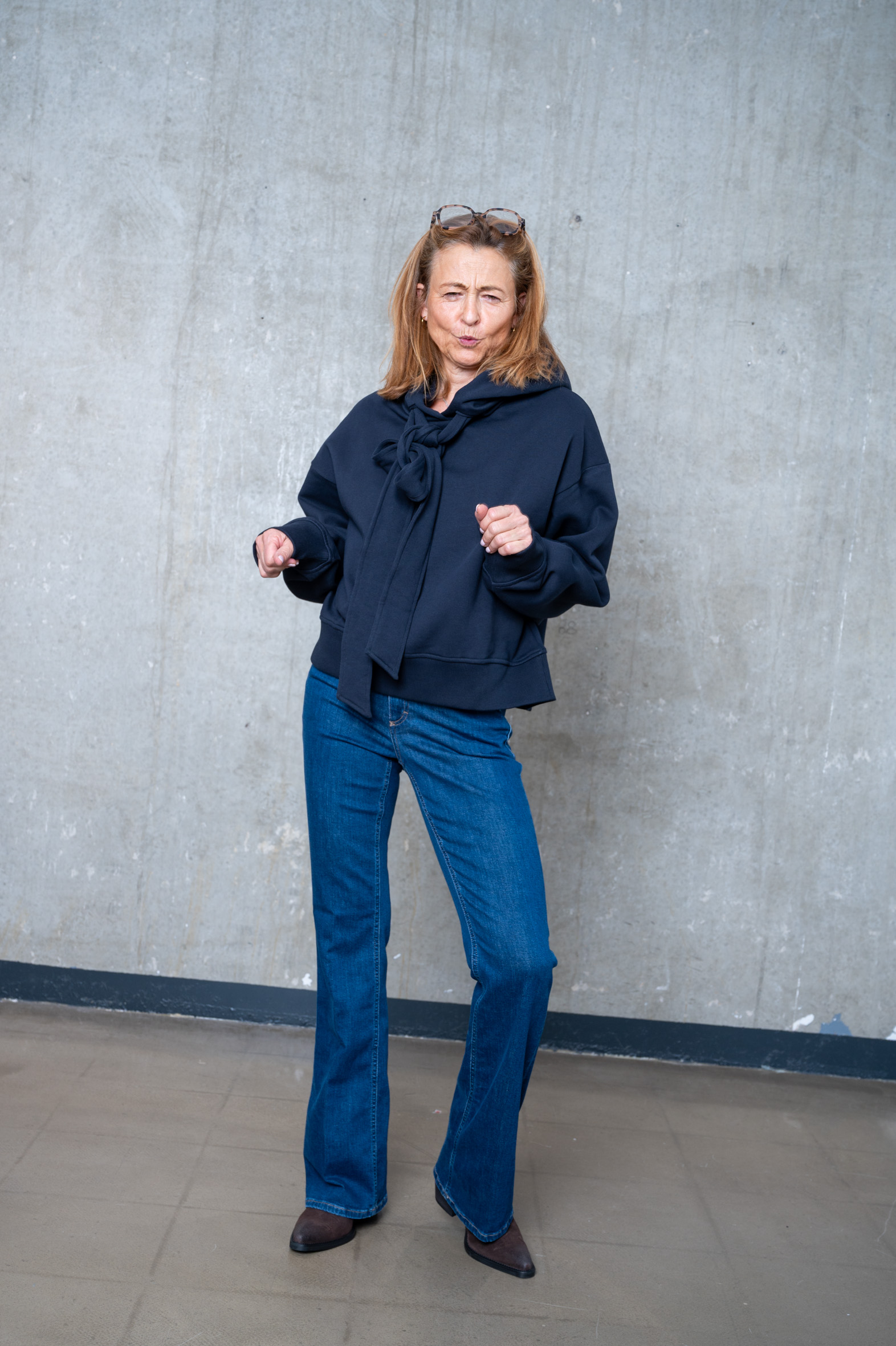 CLOSED Sweatshirt blau