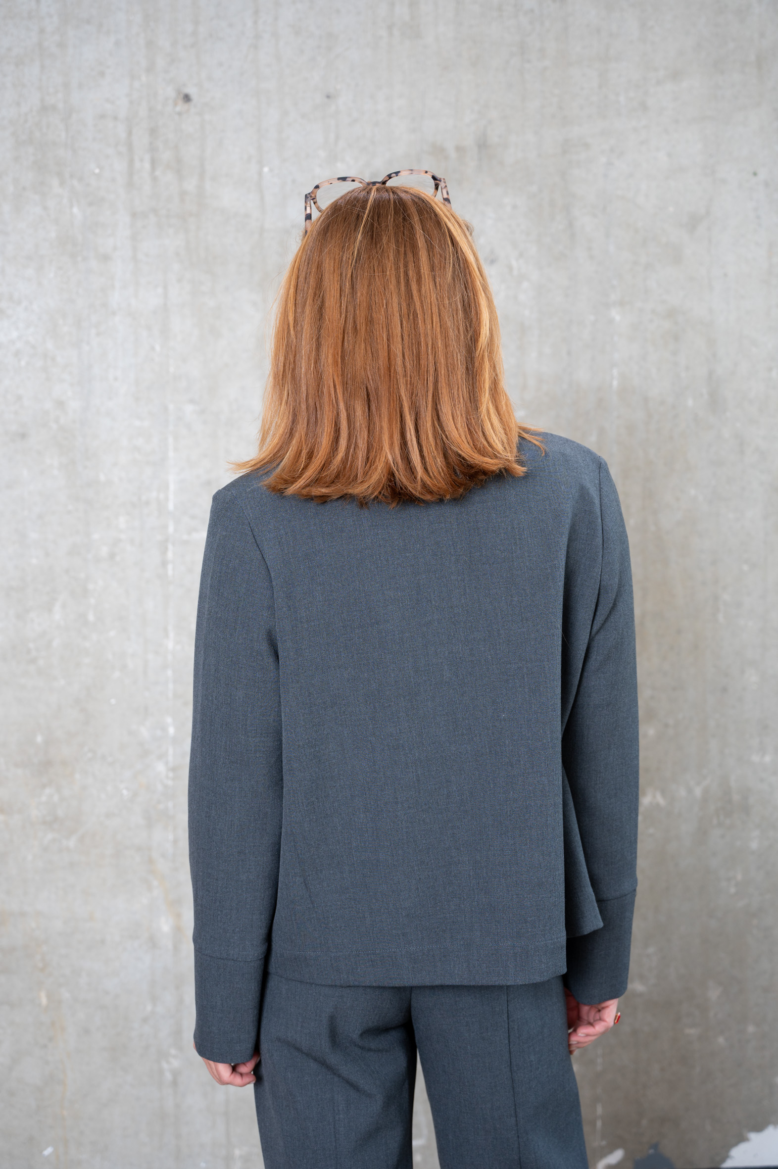 ANIA SCHIERHOLT Jacke 3354/69 anthra2