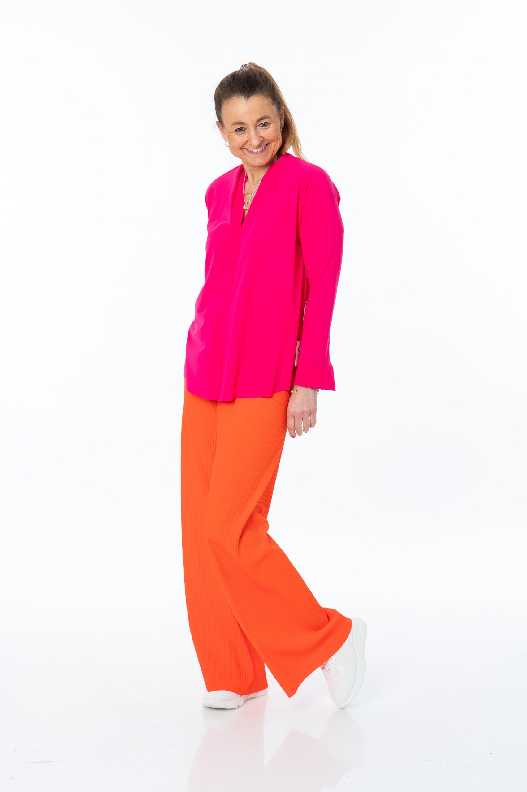 SASSENBACH_Style Hose LENNIE Stamp aperol