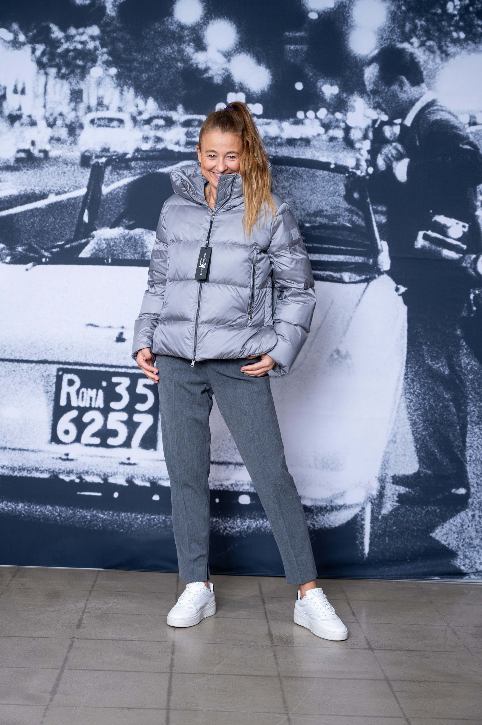 LUISA CERANO Outdoor Daunenjacke grey