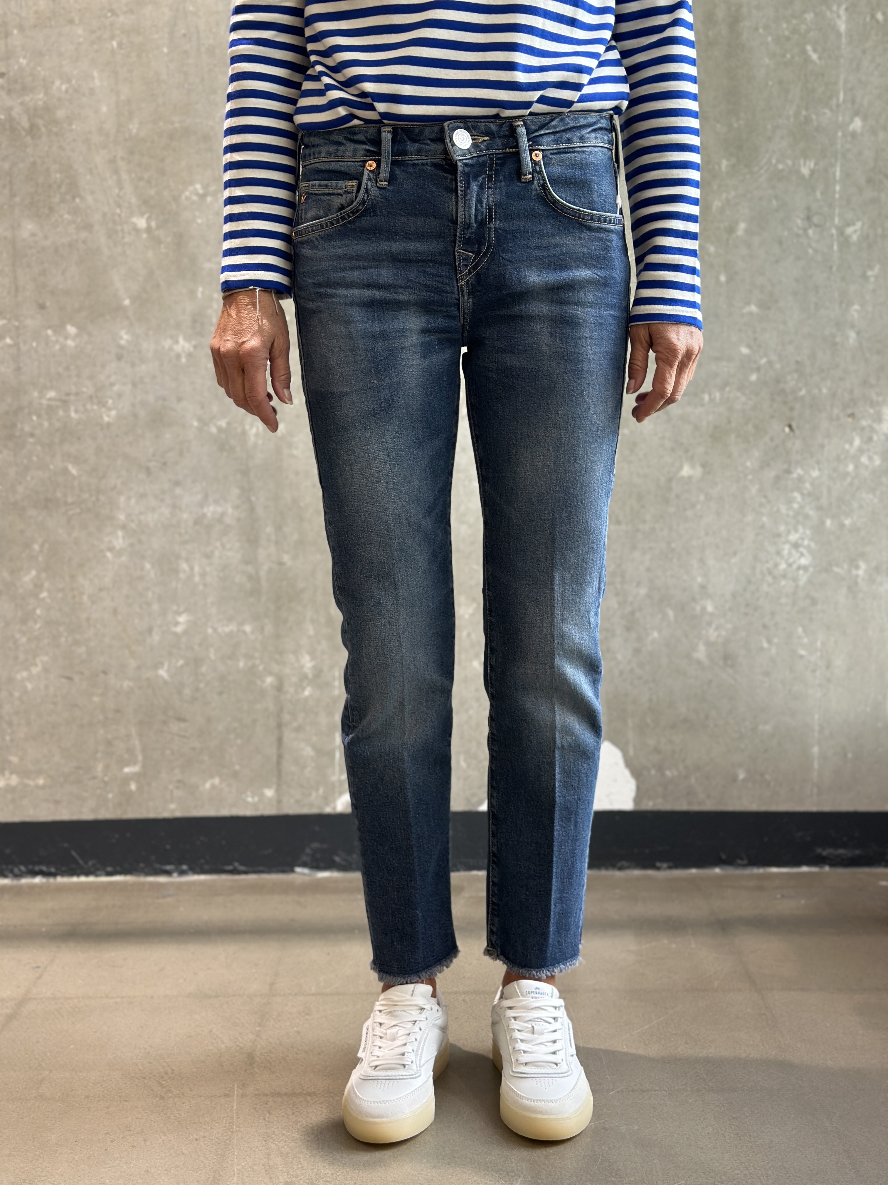 TRUE RELIGION Jeans PIPER Crop blau TRUE RELIGION Jeans PIPER Crop blau