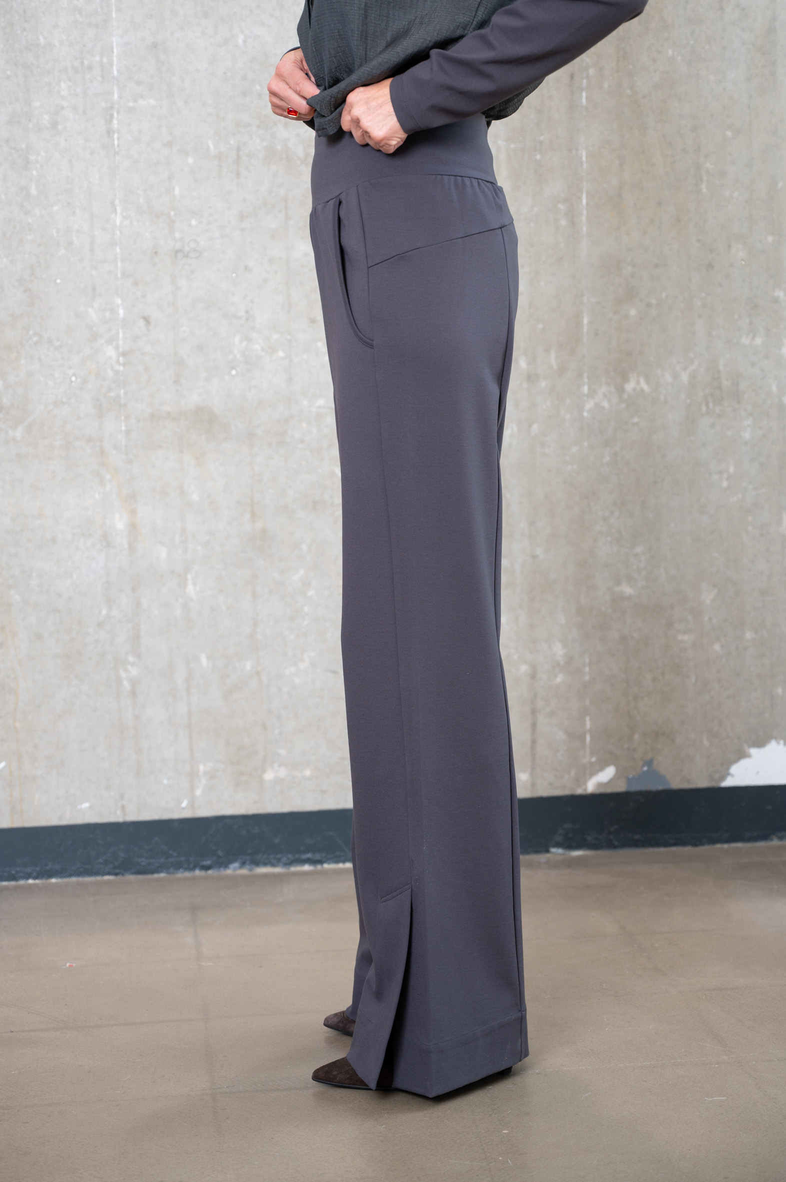 ANIA SCHIERHOLT Hose 3371/66 anthra