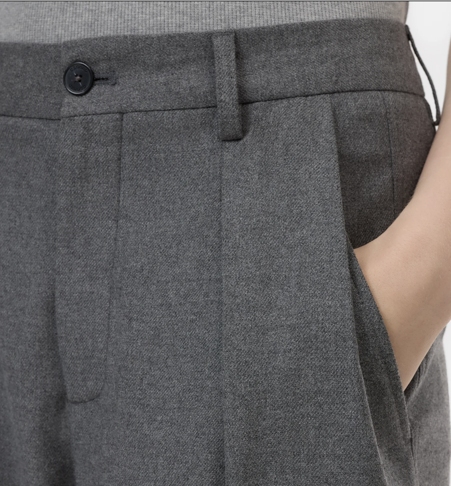 CLOSED Hose RUTHY grey melange