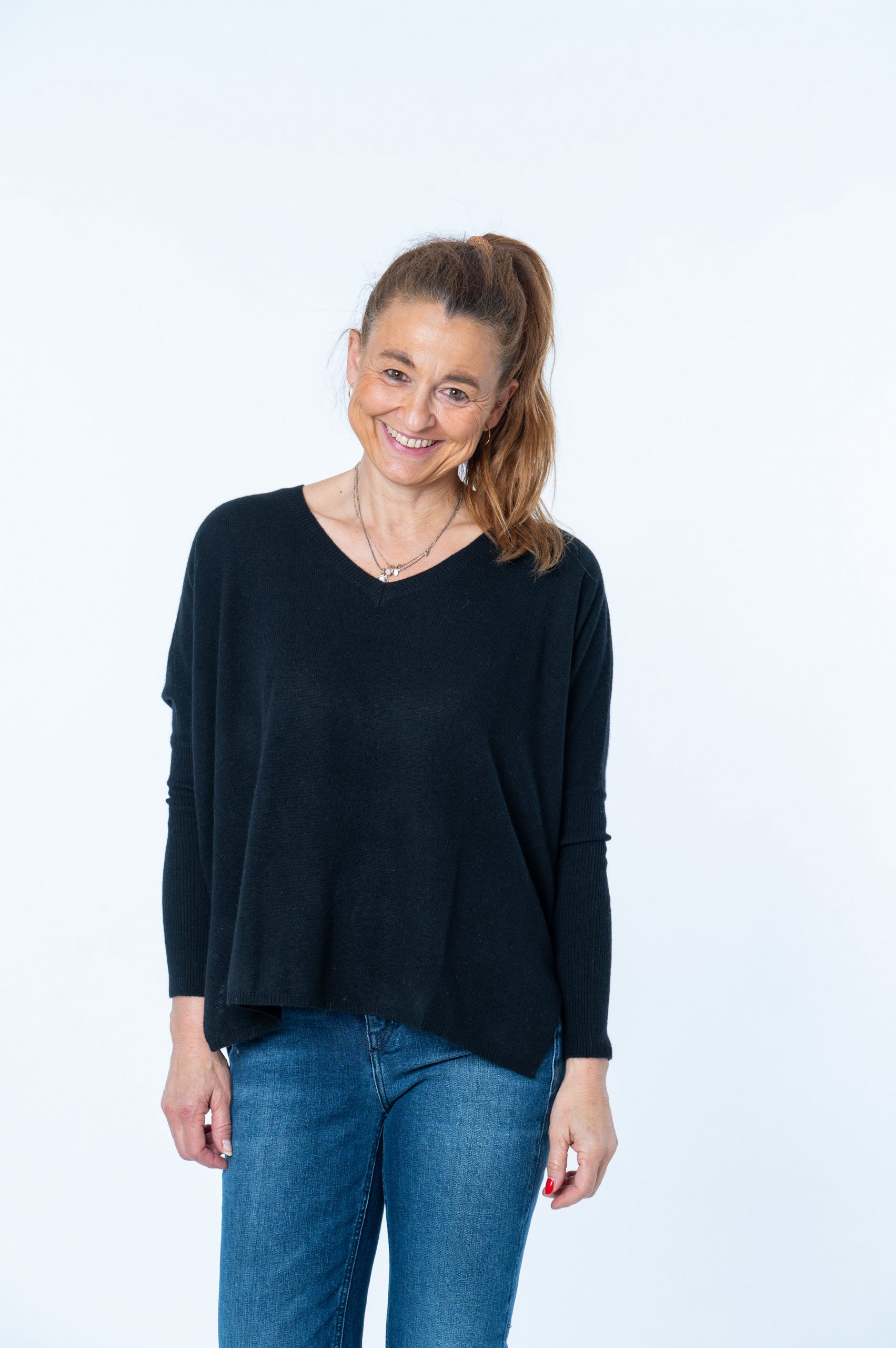 ABSOLUT CASHMERE Pullover CAMILLE schwarz