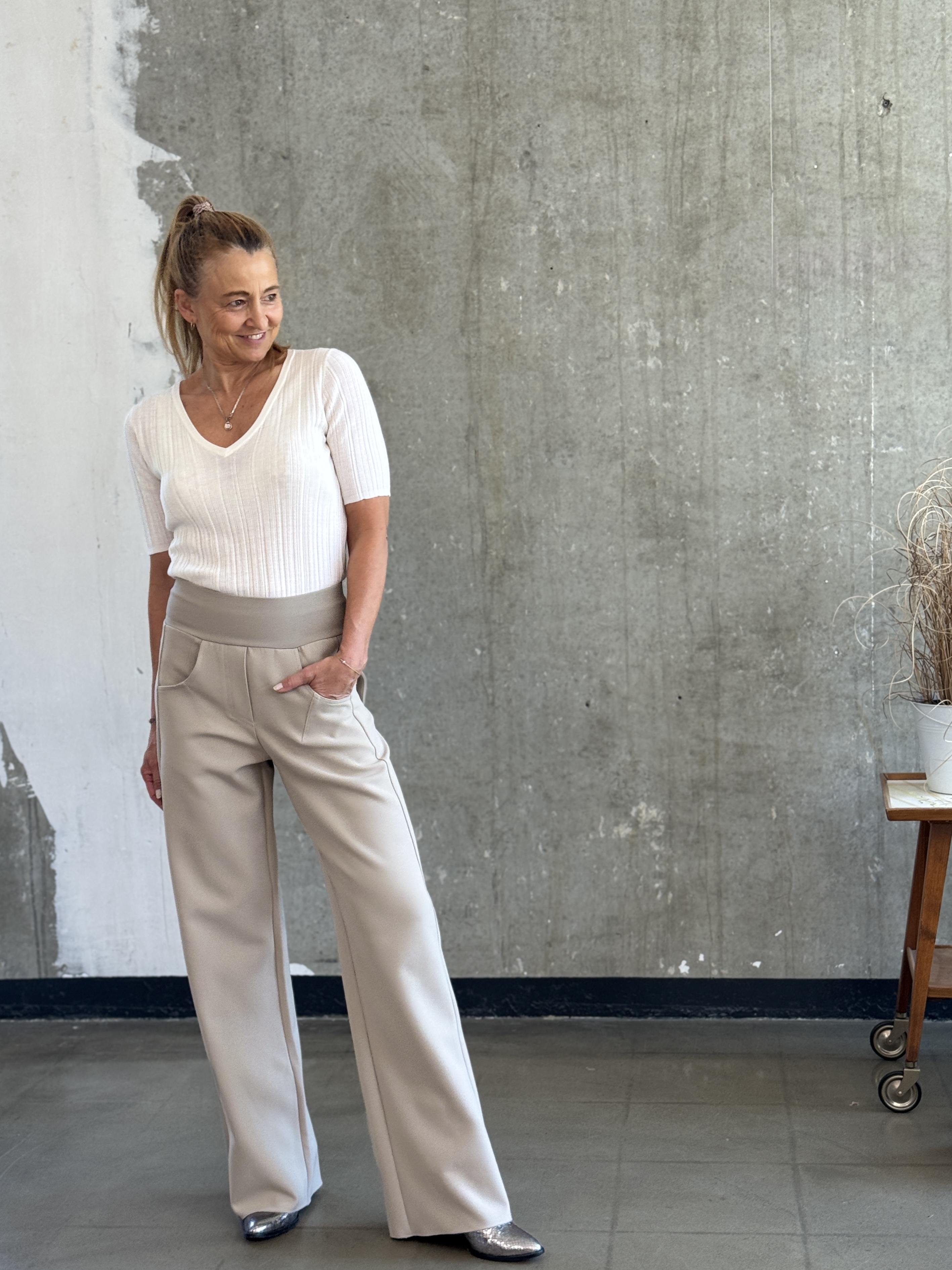 ANIA SCHIERHOLT Hose 3384/69 muschel2