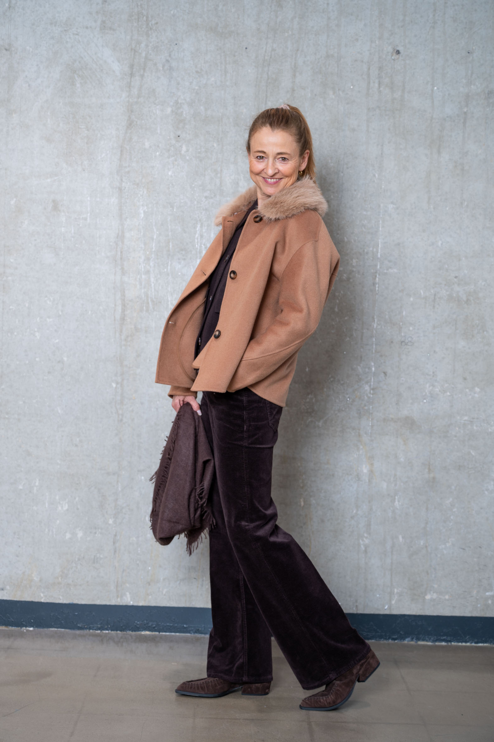 PRIDE TO BE Jacke DARIA cognac