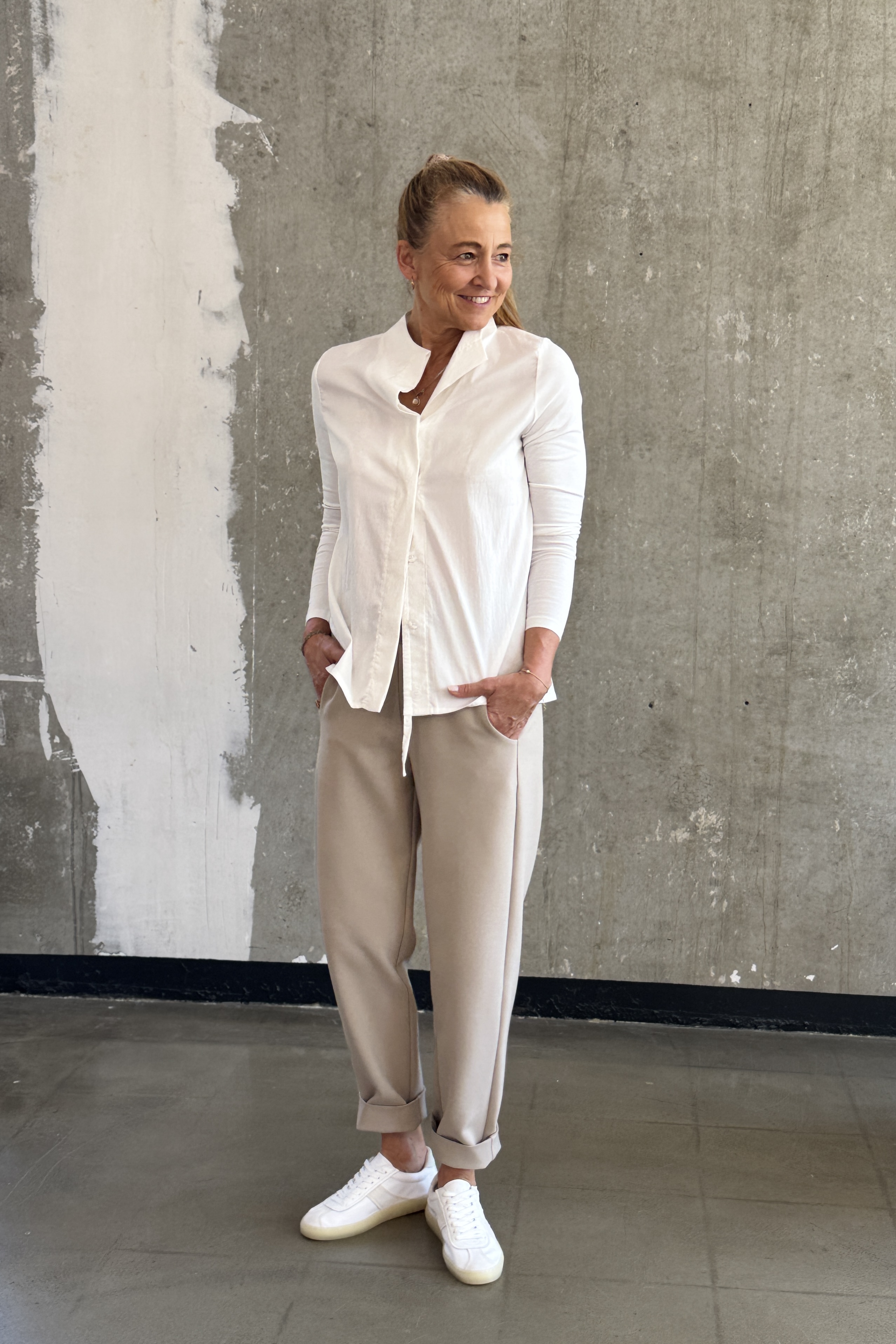 ANIA SCHIERHOLT Hose 3378/55 muschel1
