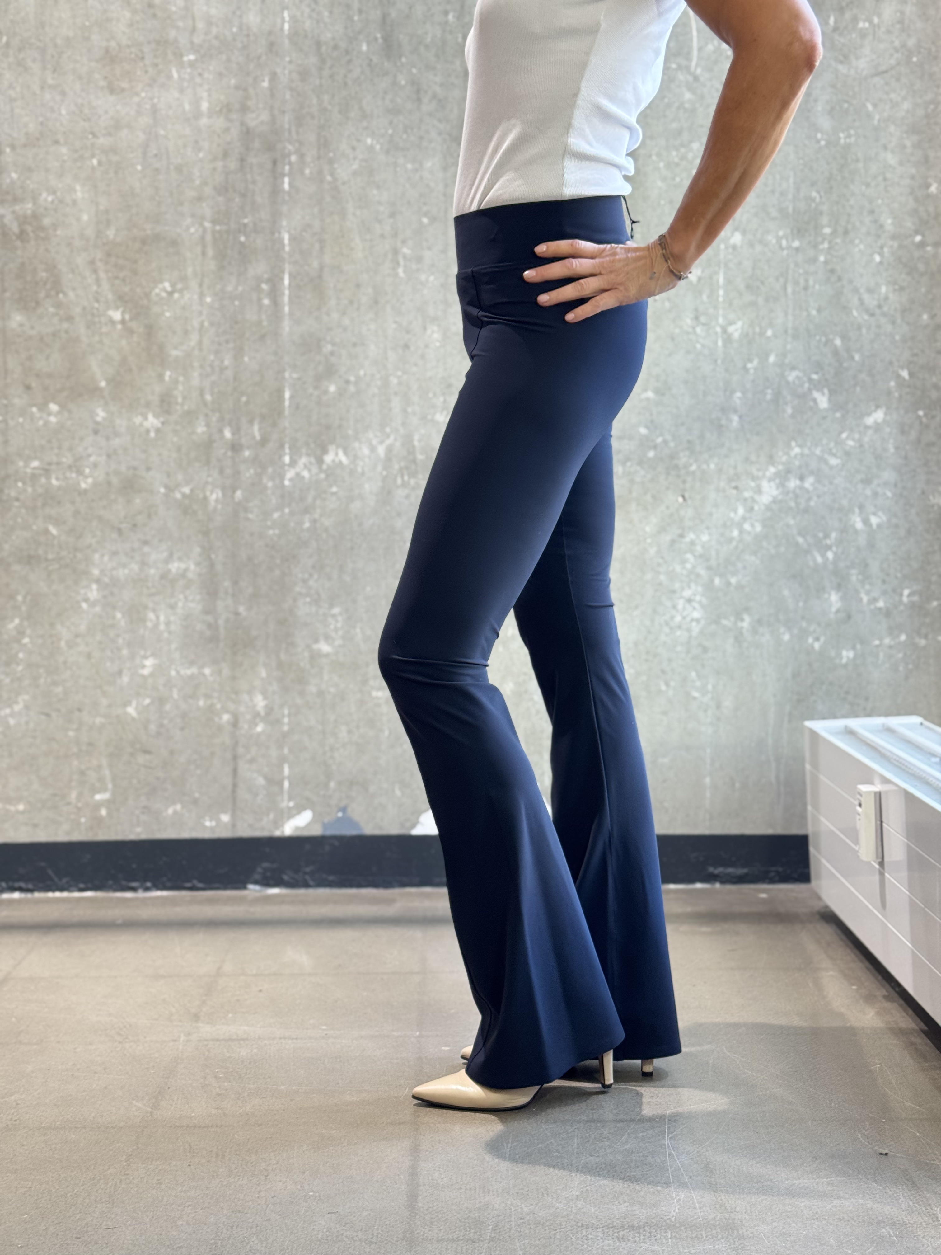 SASSENBACH_Style Hose ELA schwarz &342 blau