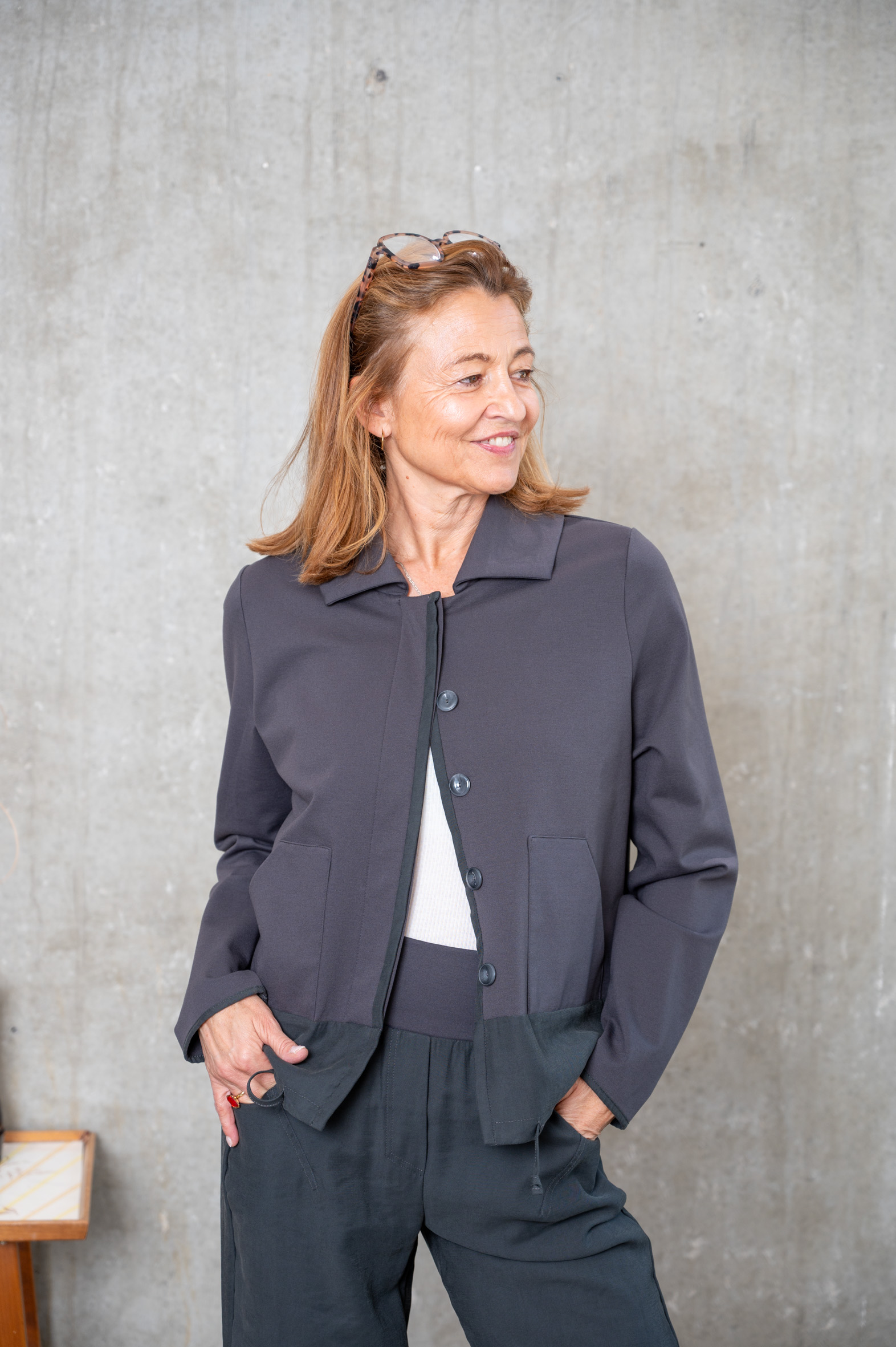 ANIA SCHIERHOLT Jacke 3352/66 anthra