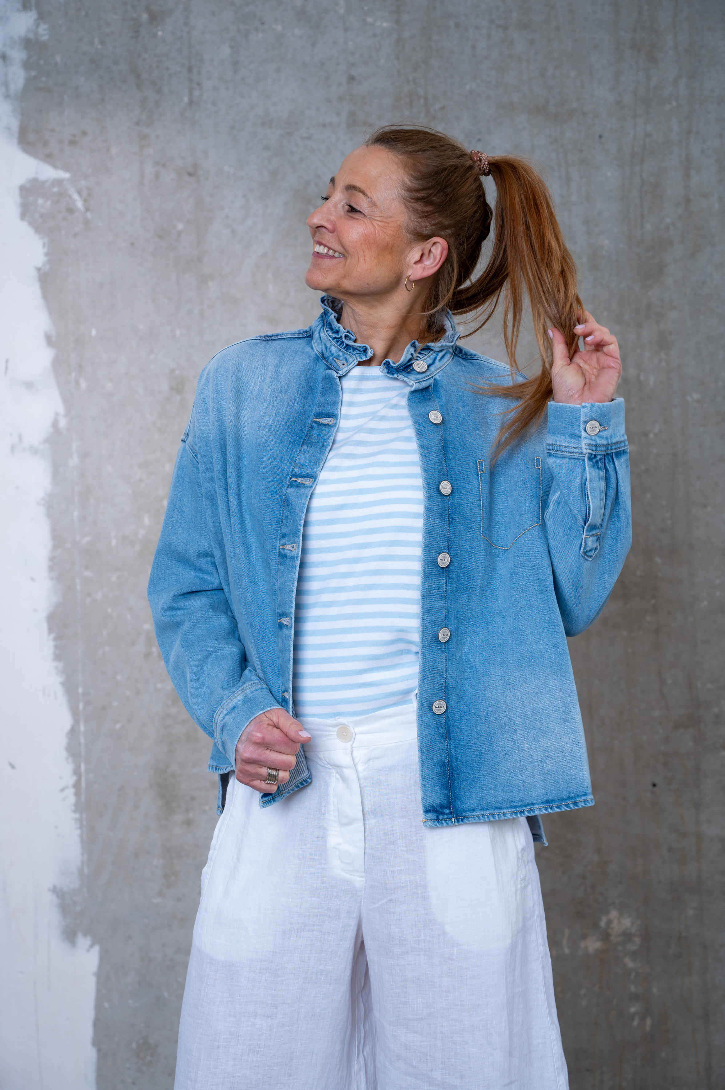 NARLI Jeanshemd/-jacke