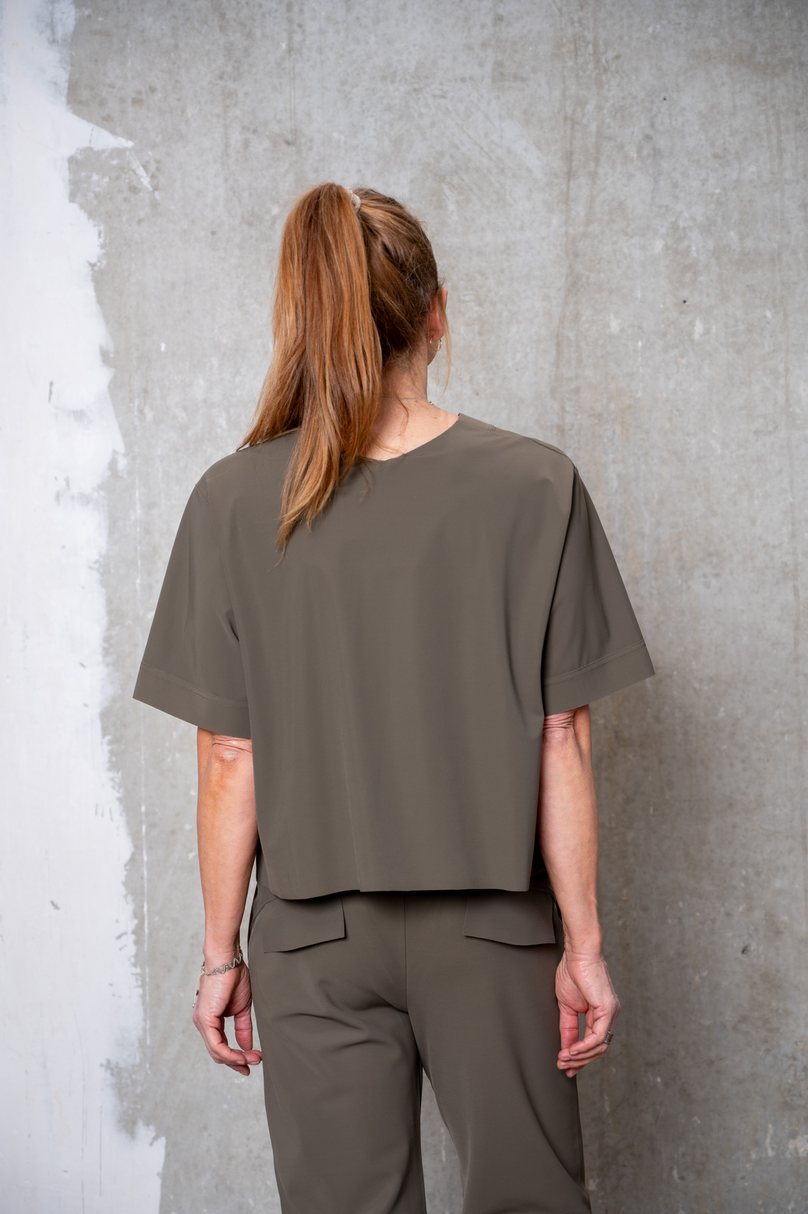 SASSENBACH_STYLE Shirt KARDA khaki