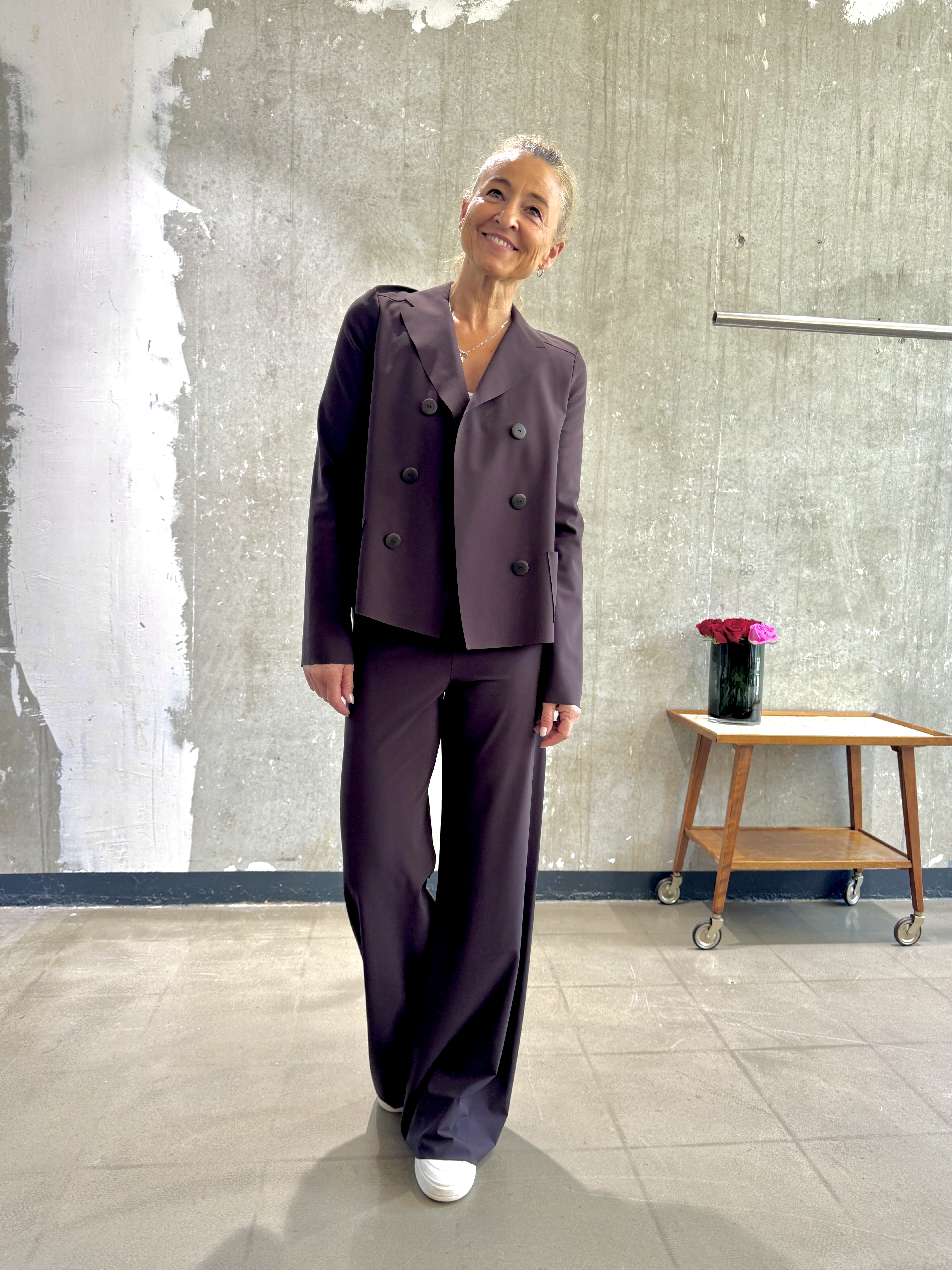 SASSENBACH_Style Hose LENNIE schoko