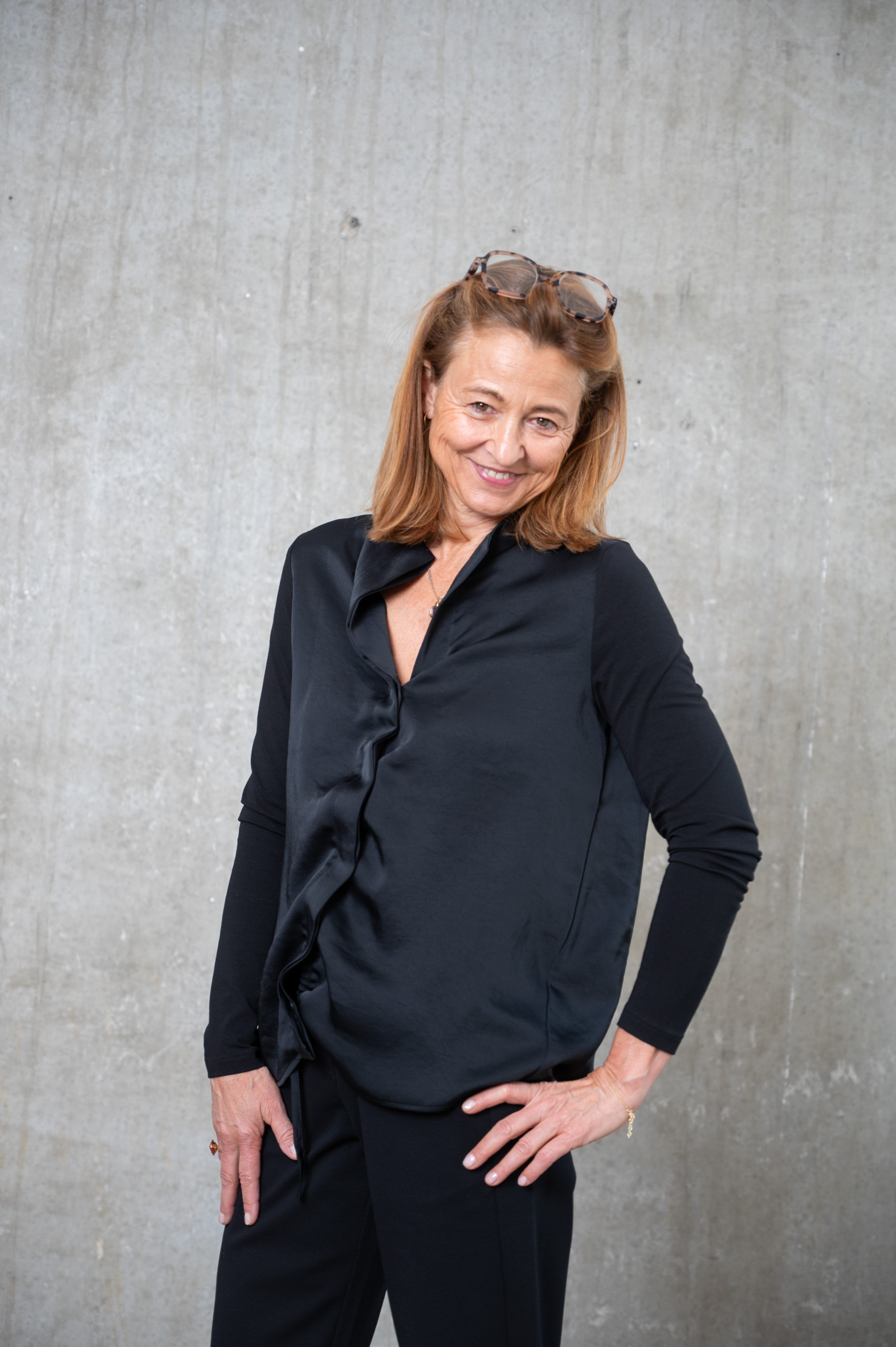 ANIA SCHIERHOLT Bluse3337/88 schwarz