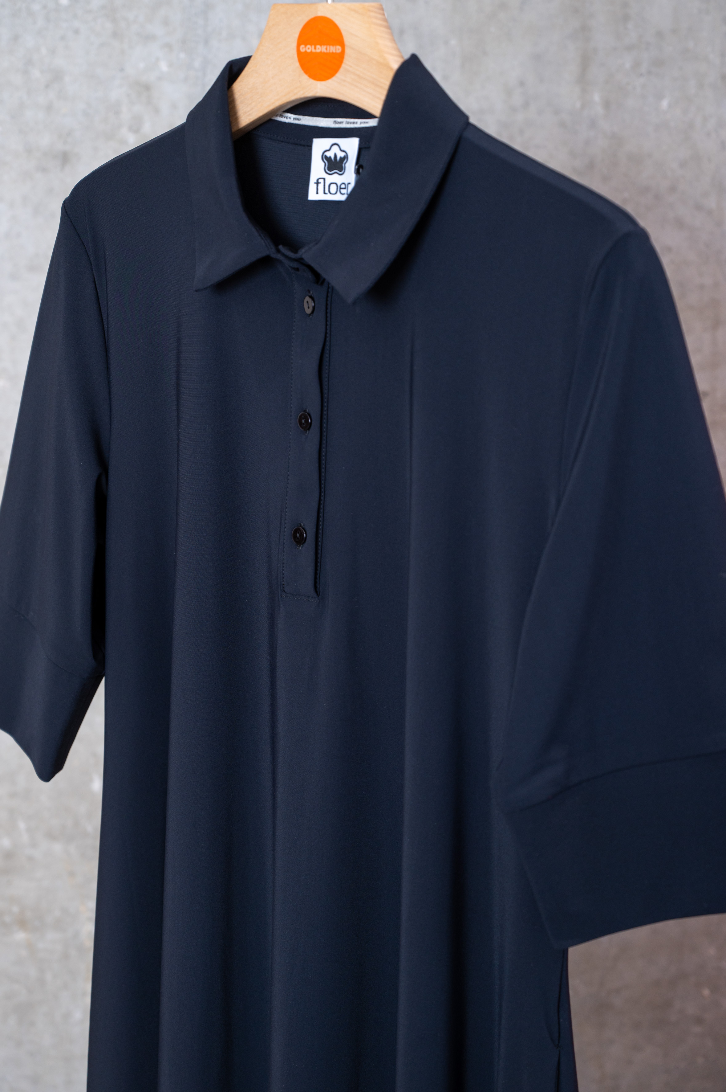 Floer Polo-Dress in 3 Farben