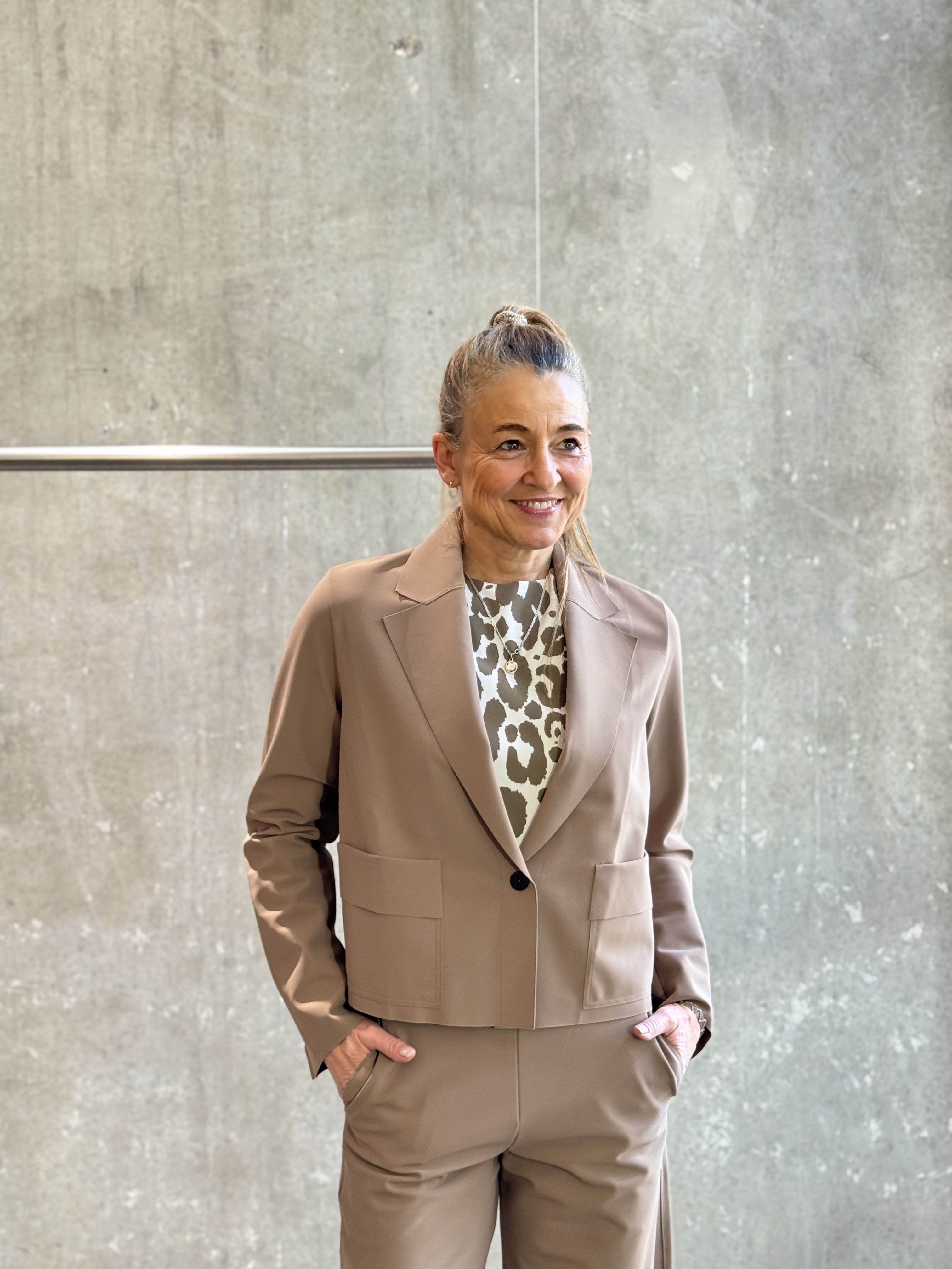 Sassenbach_Style Jacke MENAMIE cappuchino