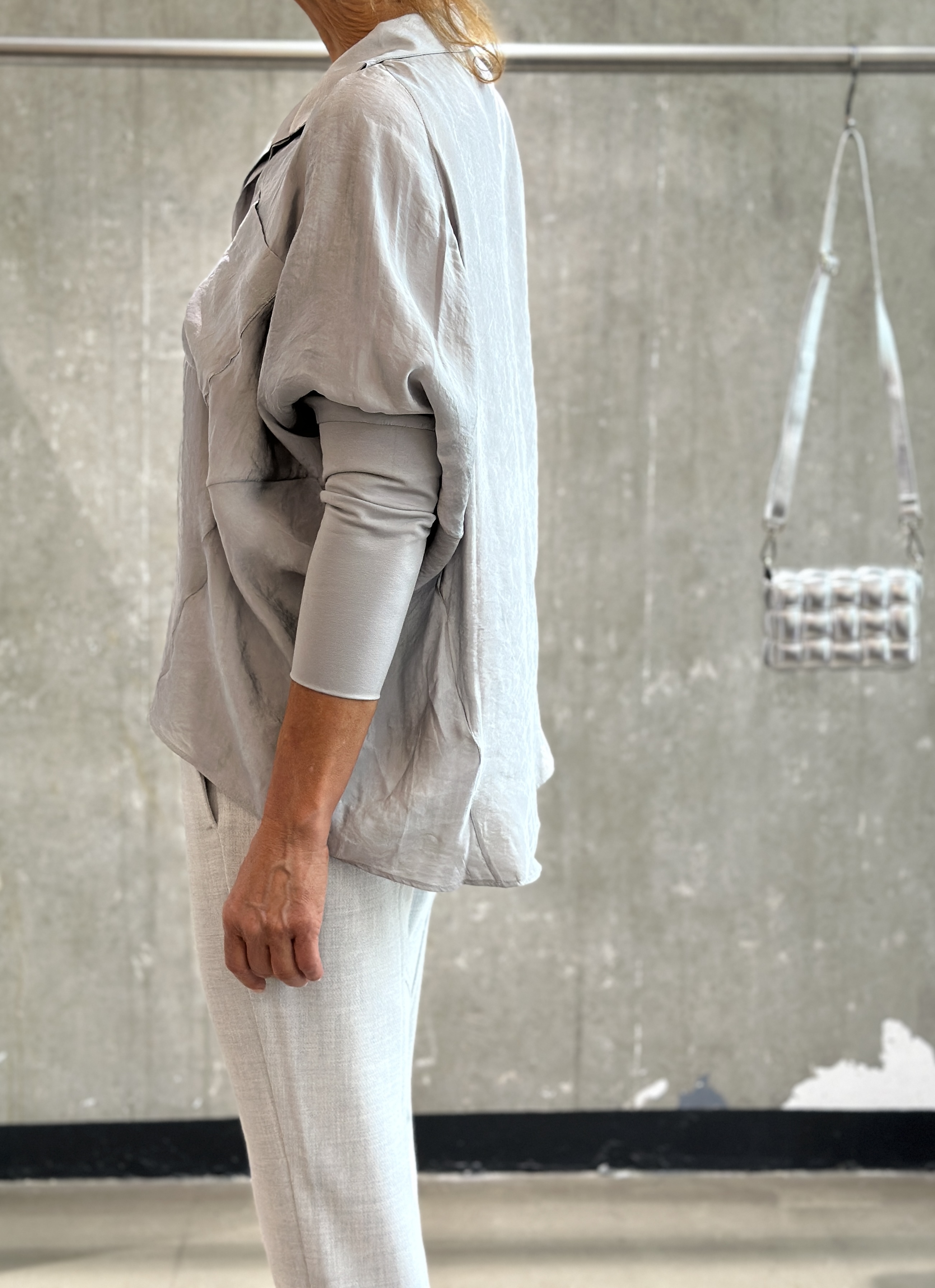 ANIA SCHIERHOLT Bluse 3119/76  fog & mauve