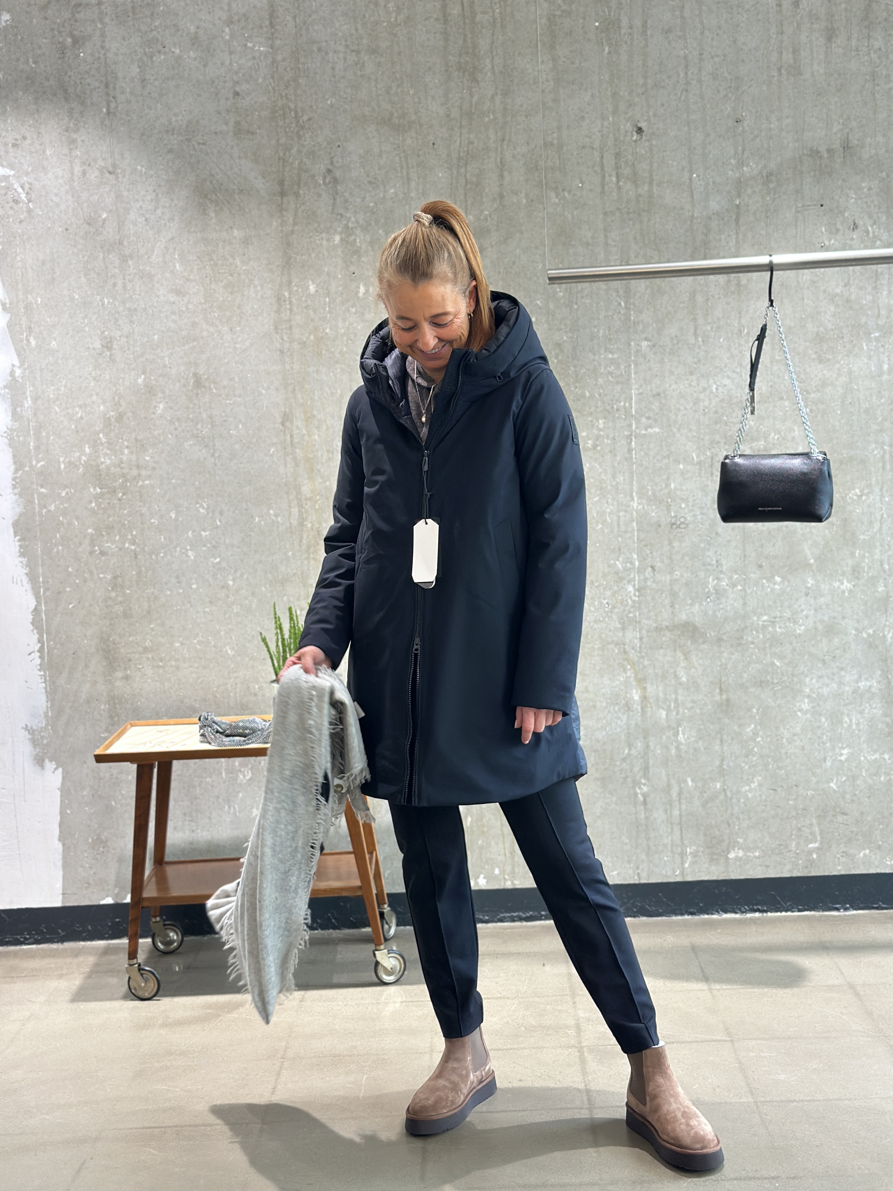 BOMBOOGIE  Daunenmantel mit Kapuze 