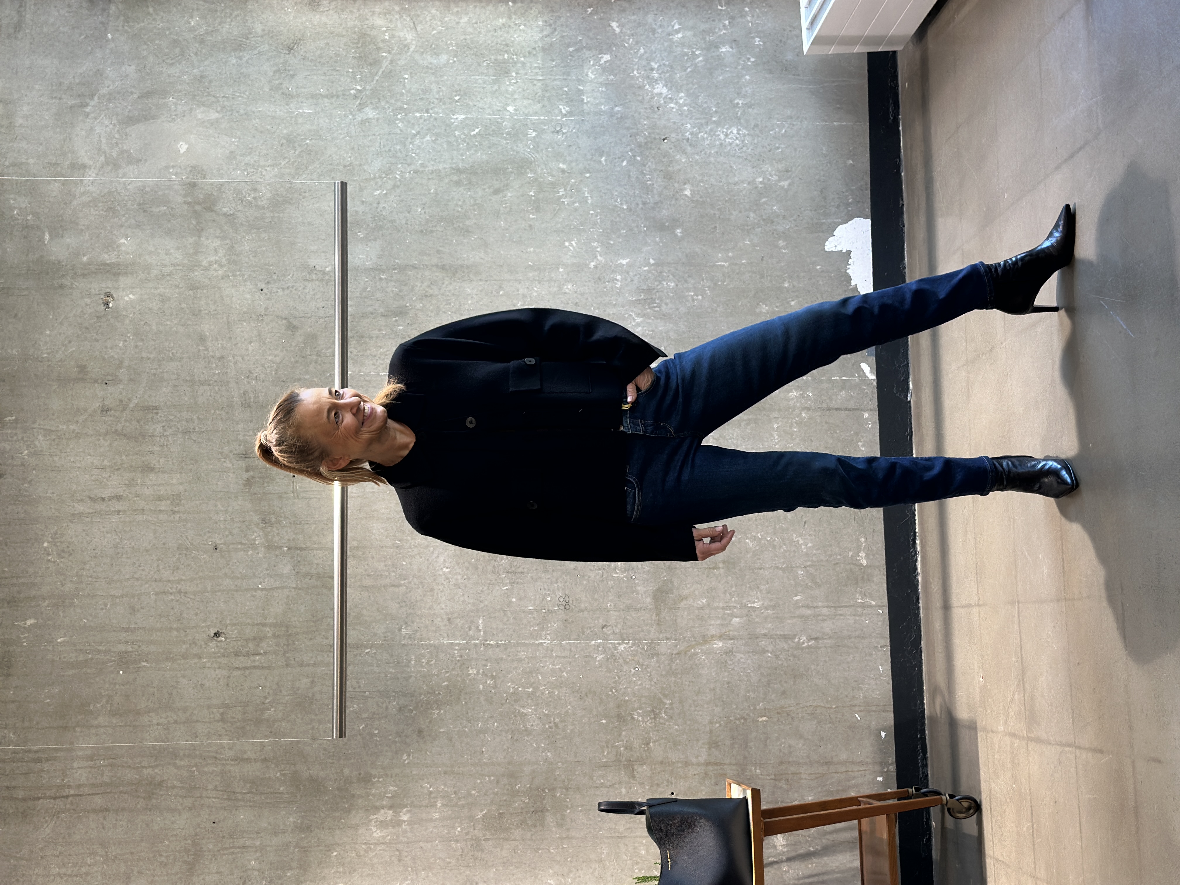 HANDMADE Cardigan/Pullover black