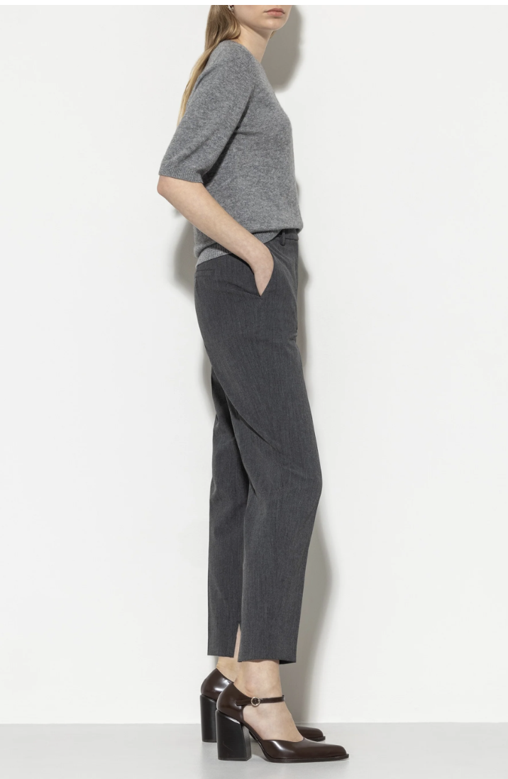 LUISA CERANO Tapered Pants aus Kaschmir-Mix 