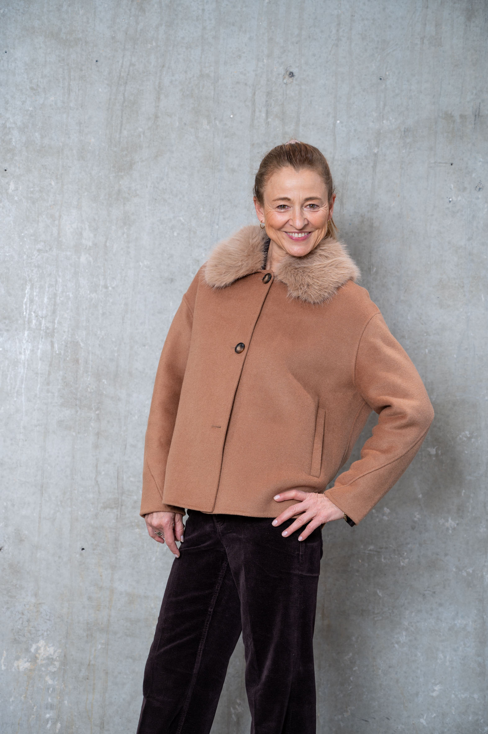 PRIDE TO BE Jacke DARIA cognac
