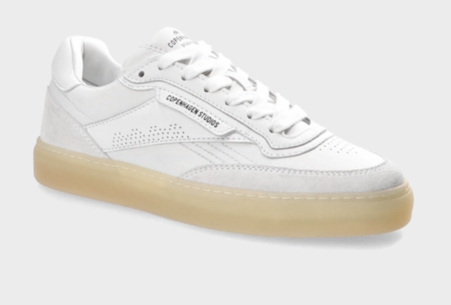 COPENHAGEN-Studios CPH90 leather mix white/cream