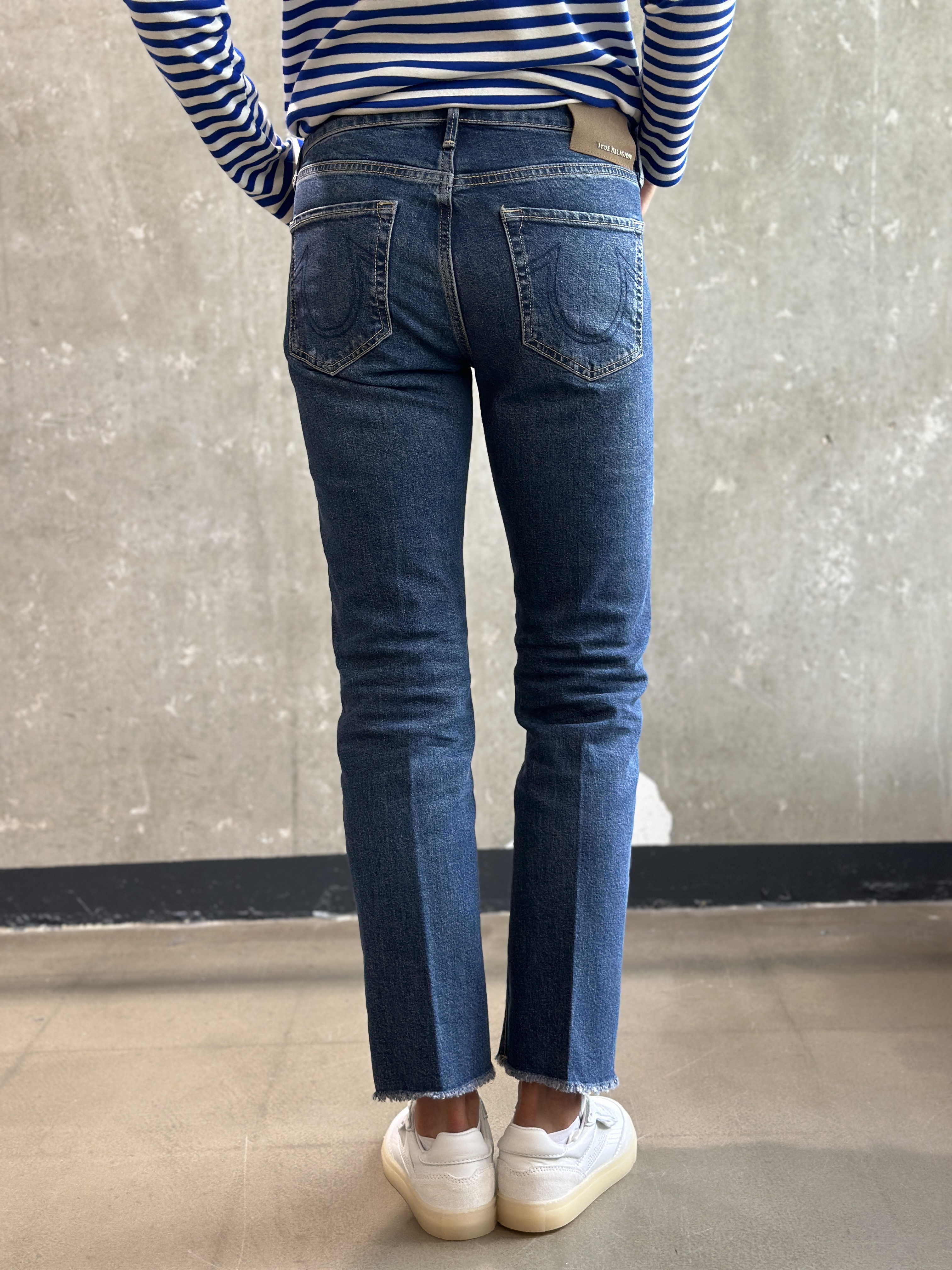 TRUE RELIGION Jeans PIPER Crop blau TRUE RELIGION Jeans PIPER Crop blau